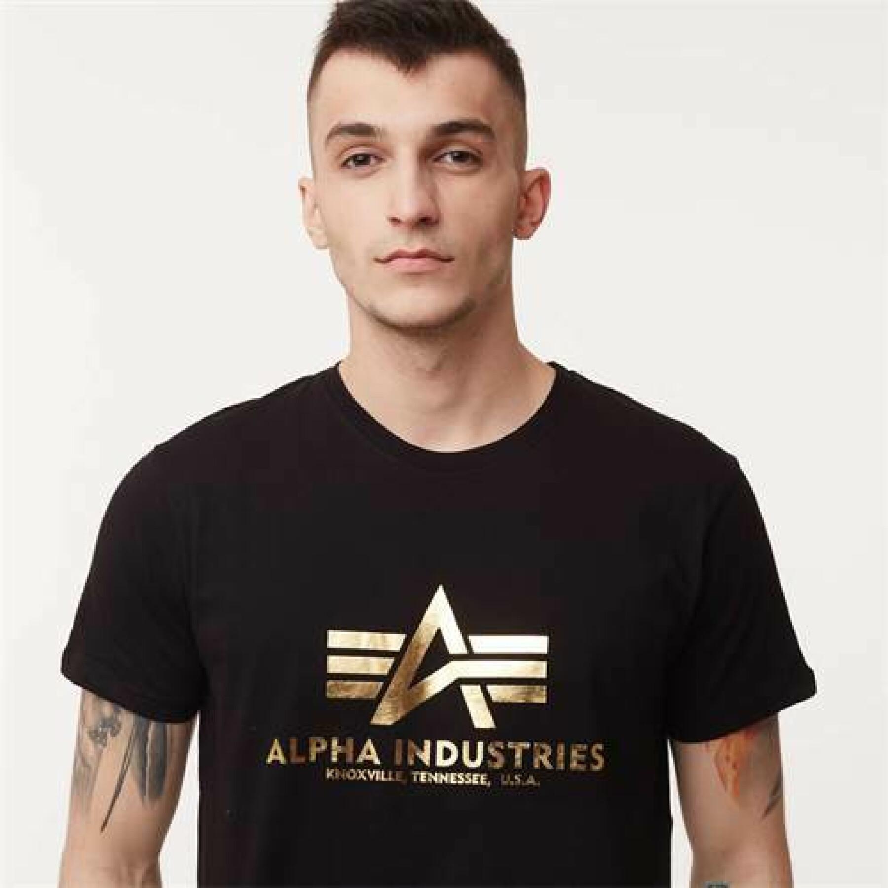 Camiseta Alpha Industries Basic Foil Print