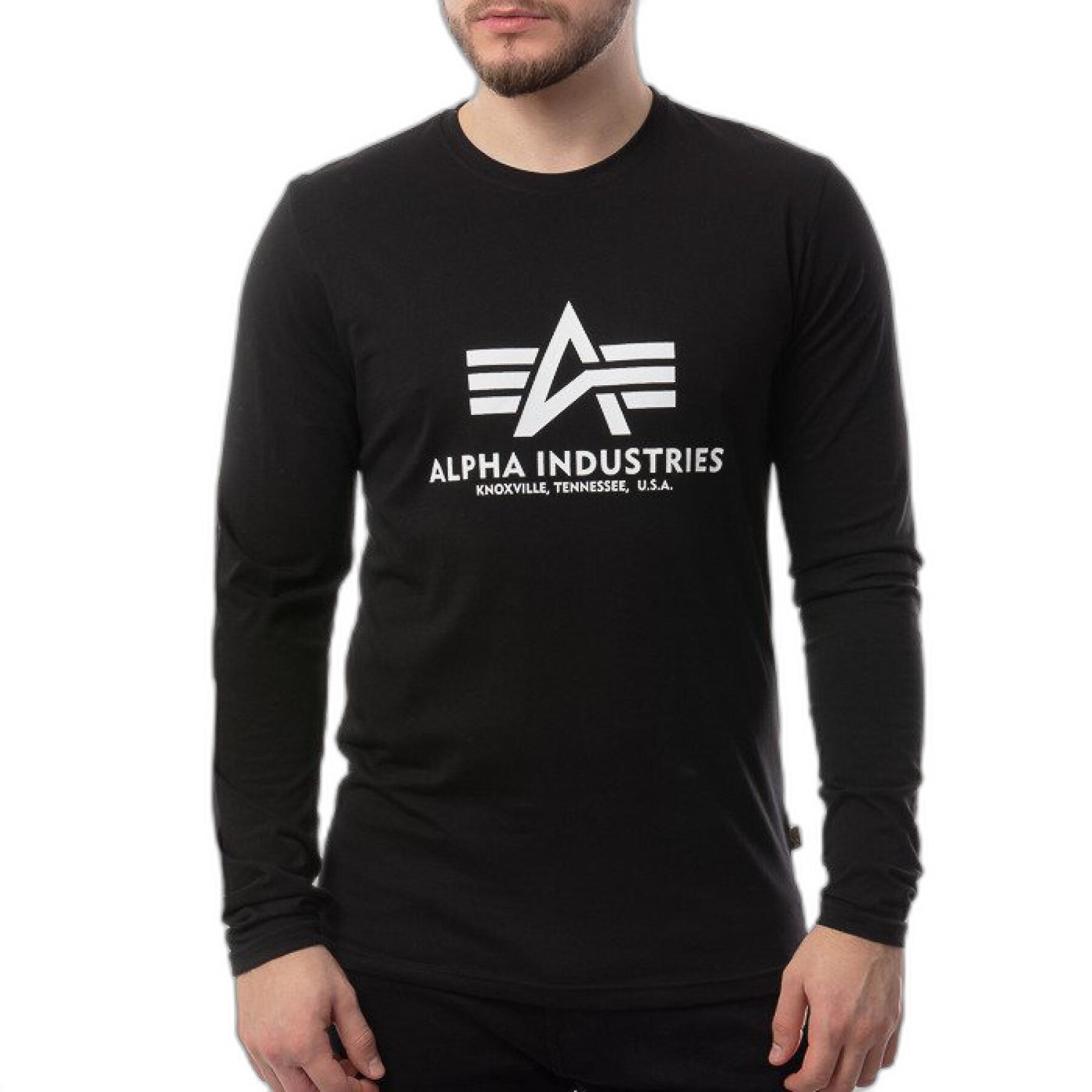 Camiseta mangas largas Alpha Industries Basic