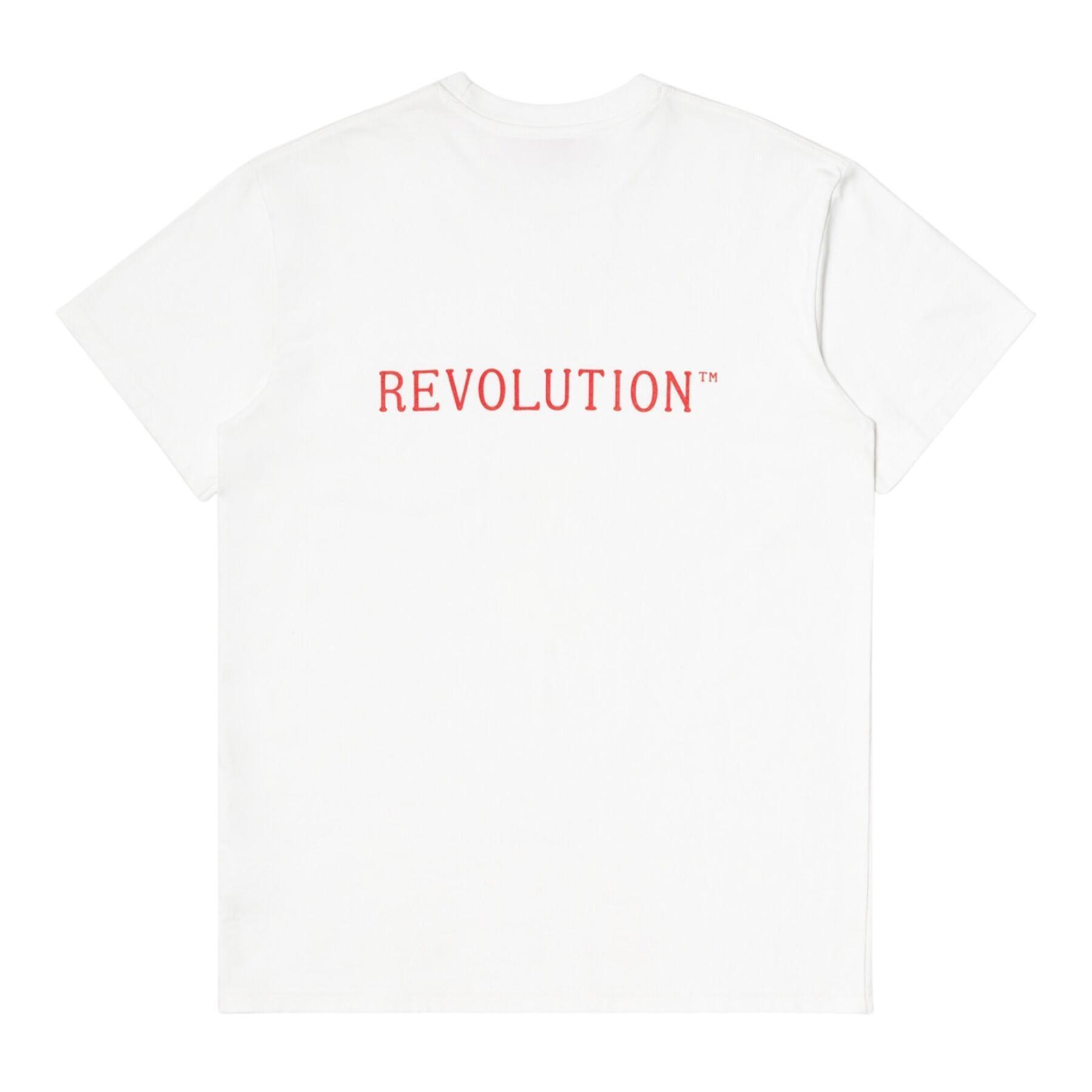 Camiseta cuello redondo Revolution loose-fit