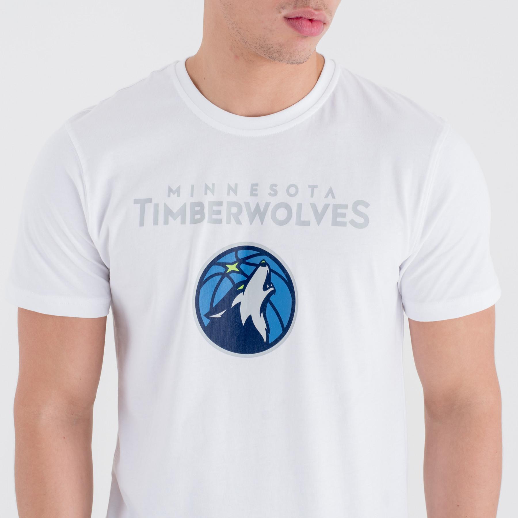 Camiseta New Era logo Minnesota Timberwolves