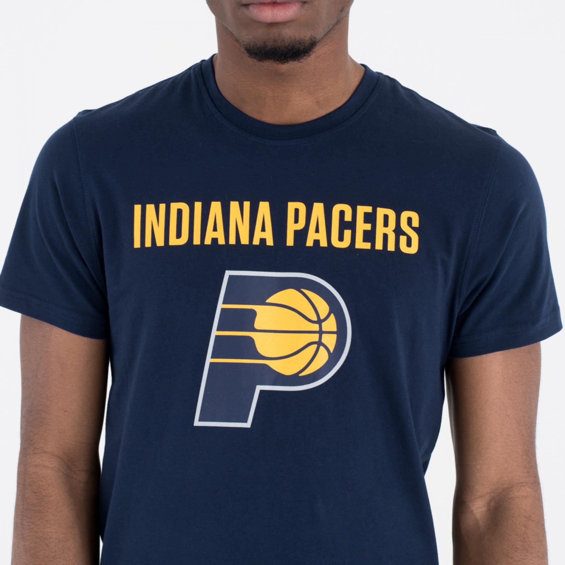 Camiseta New Era logo Indiana Pacers