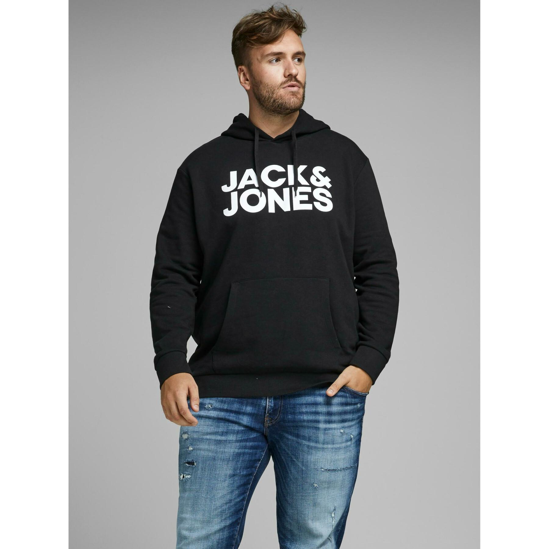 Sudadera con capucha Jack & Jones Corp Logo (talla grande)