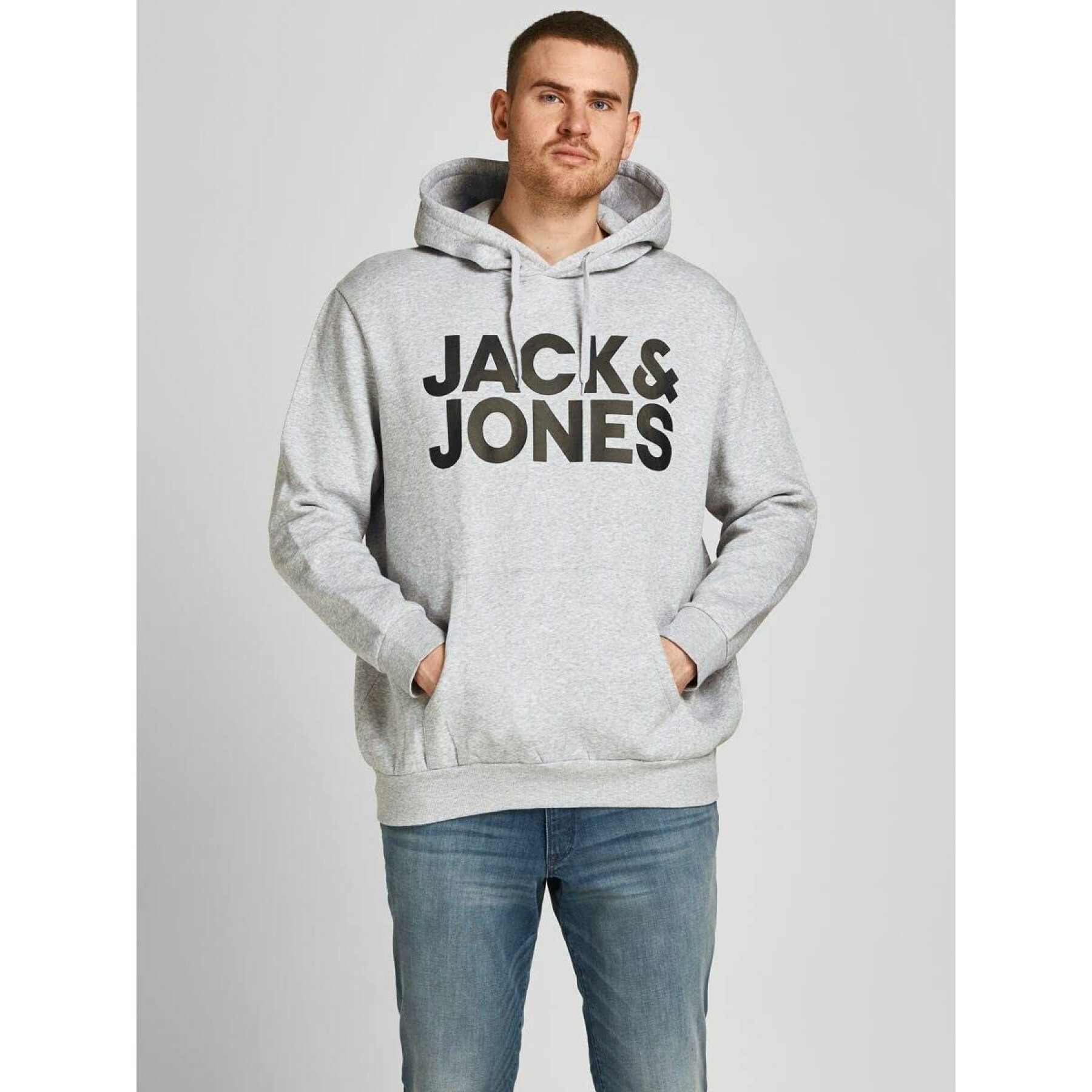 Sudadera con capucha Jack & Jones Corp Logo (talla grande)