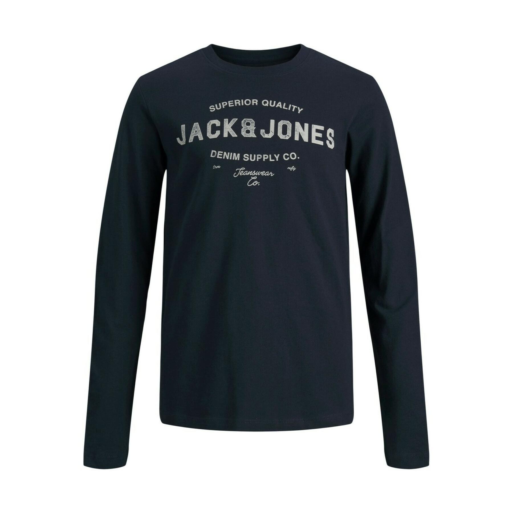 Camiseta mangas largas niños Jack & Jones Jeans