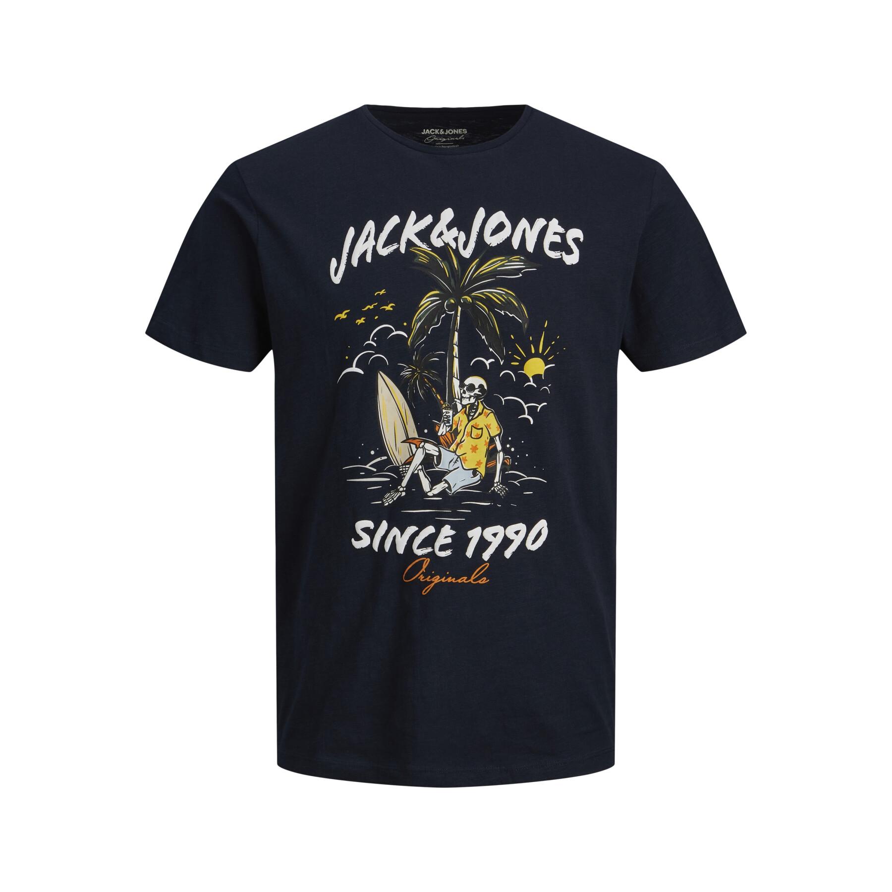 Camiseta para niños Jack & Jones Venice Bones