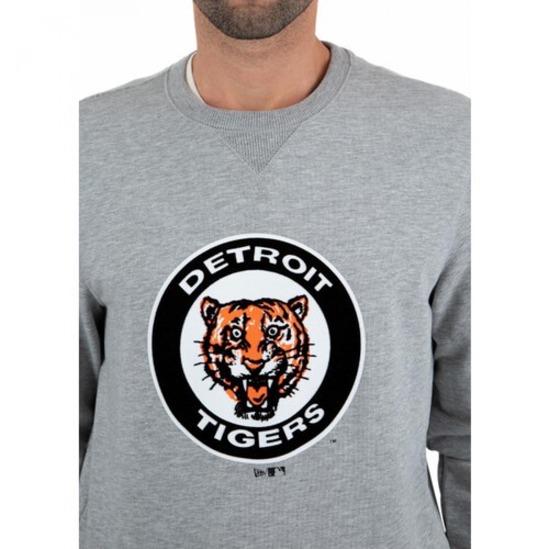 Sweatshirt New Era  MLB Cooperstown Crew Detroit Tigers