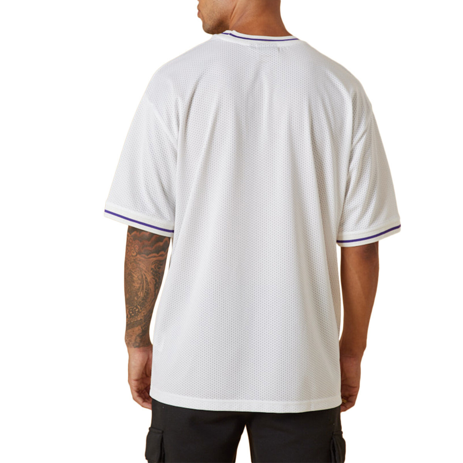 Camiseta de manga corta Los Angeles Lakers Mesh Logo