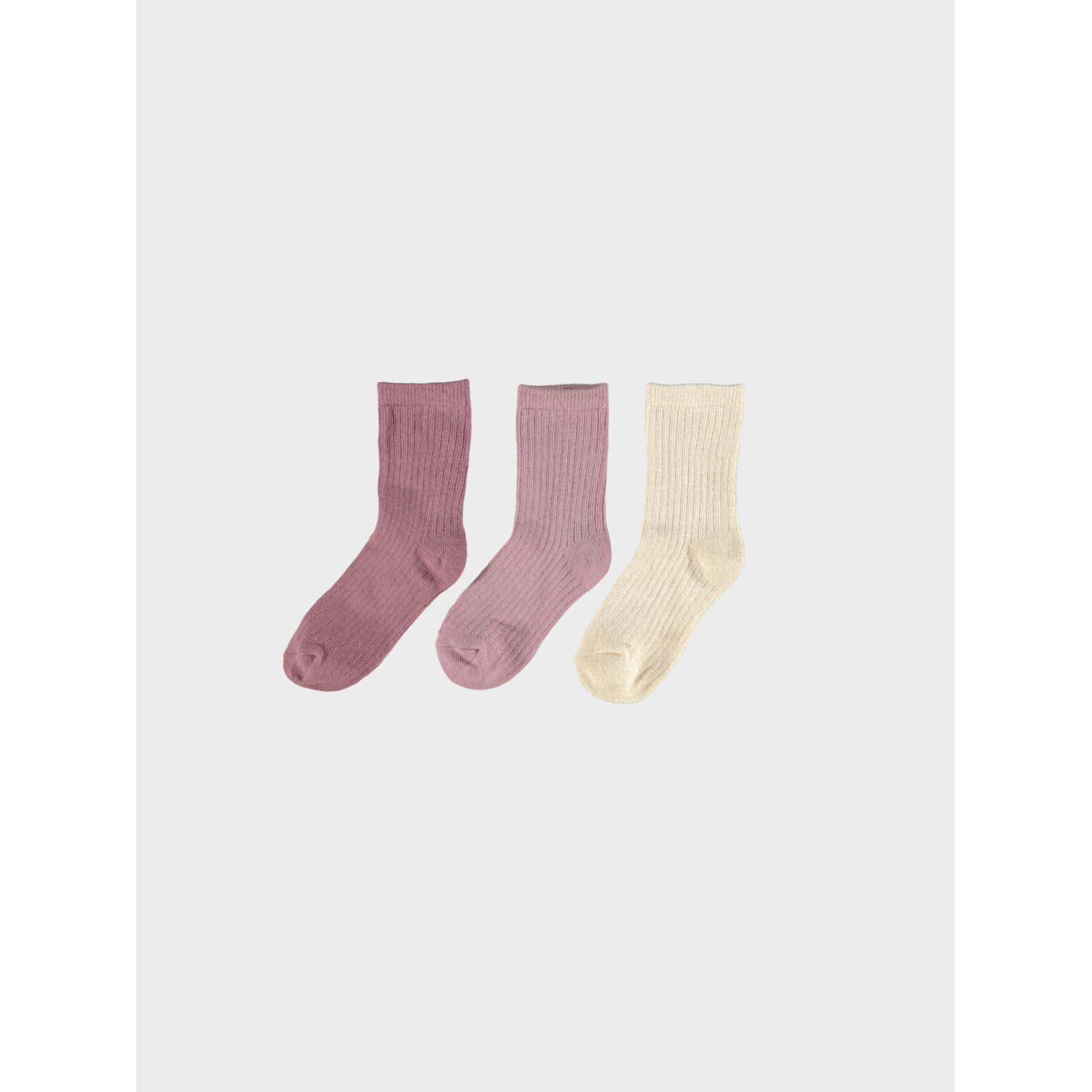 Pack de 3 calcetines para bebé Name it Storm Socks