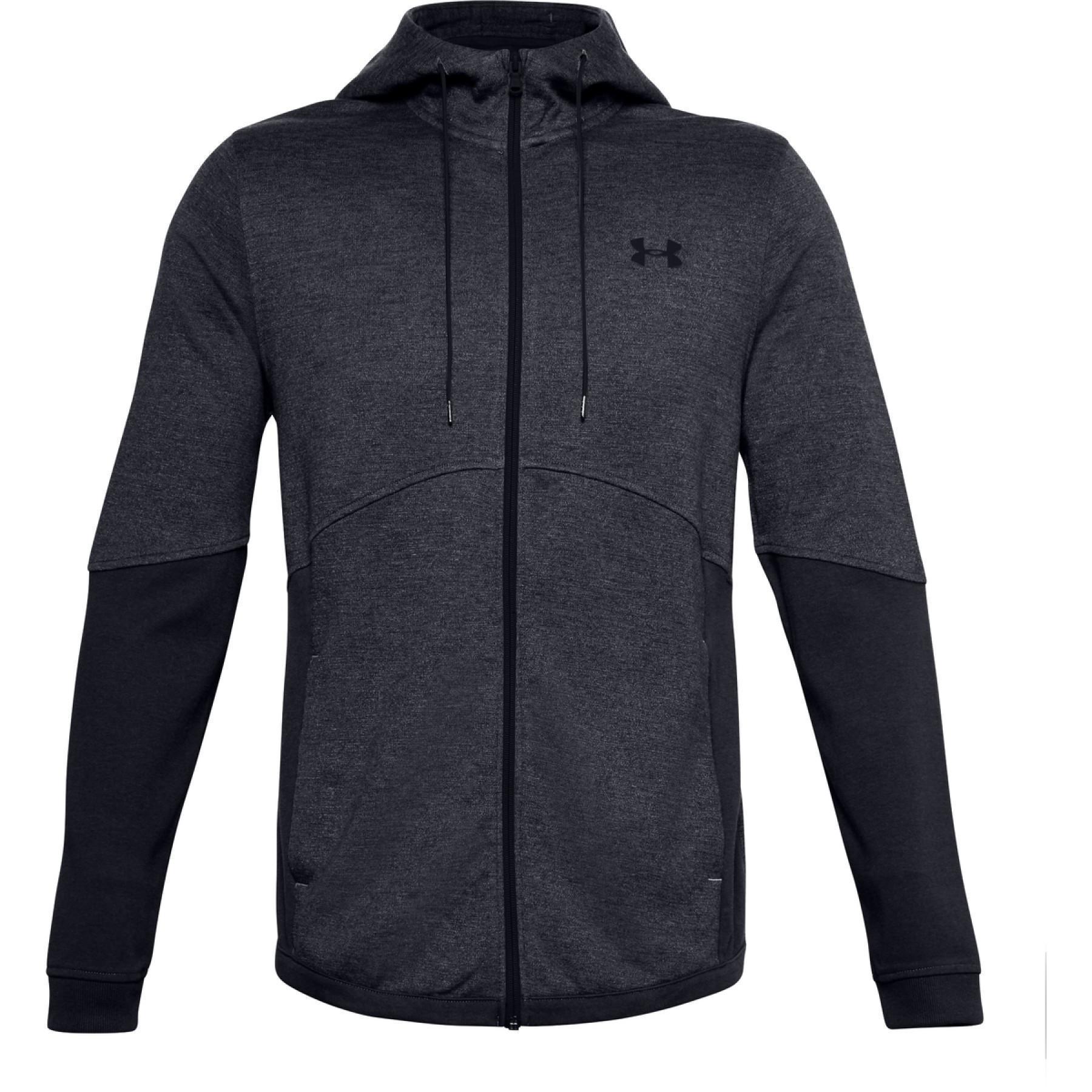 Sudadera con capucha Under Armour Double Knit Full Zip
