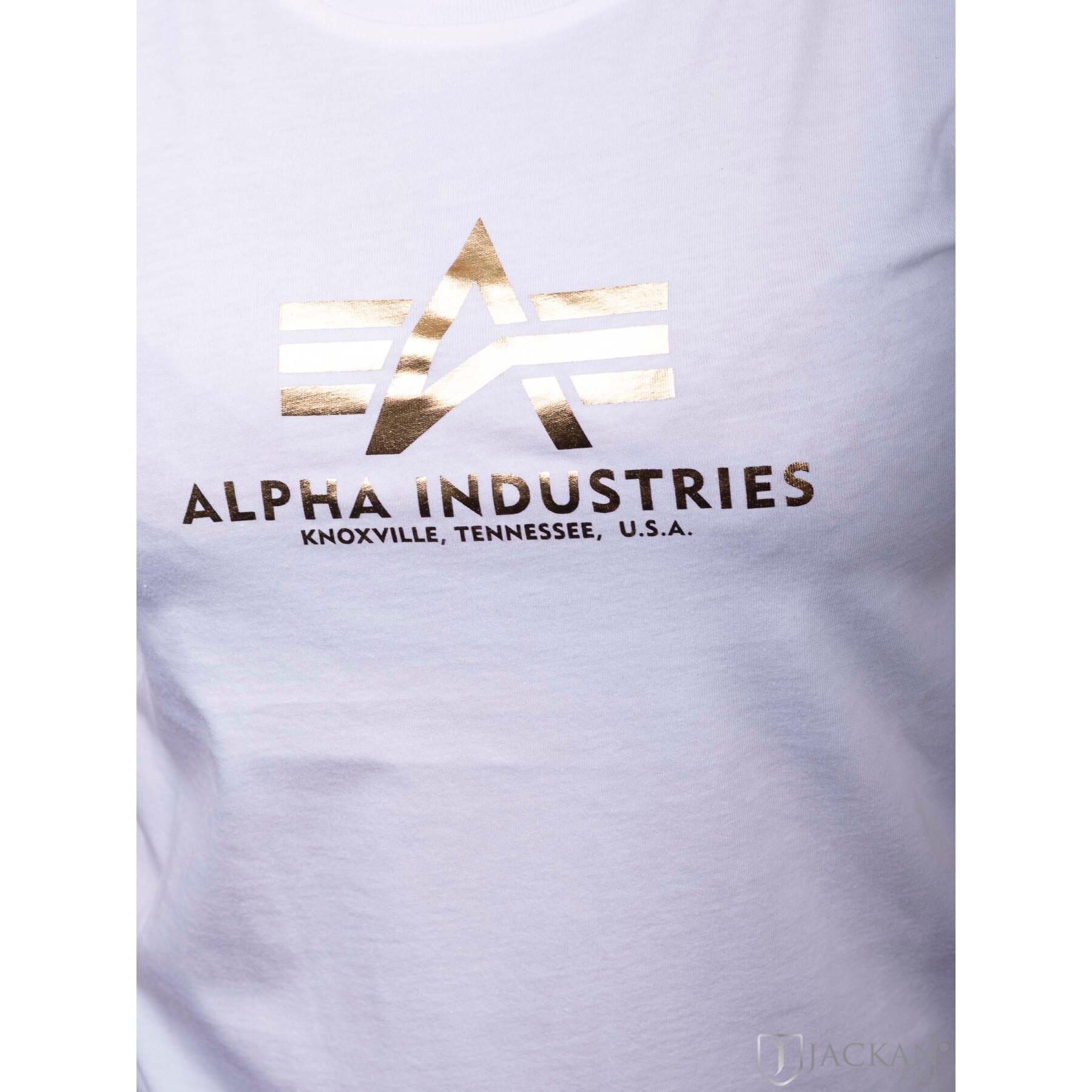 Camiseta de mujer Alpha Industries New Basic Foil Print