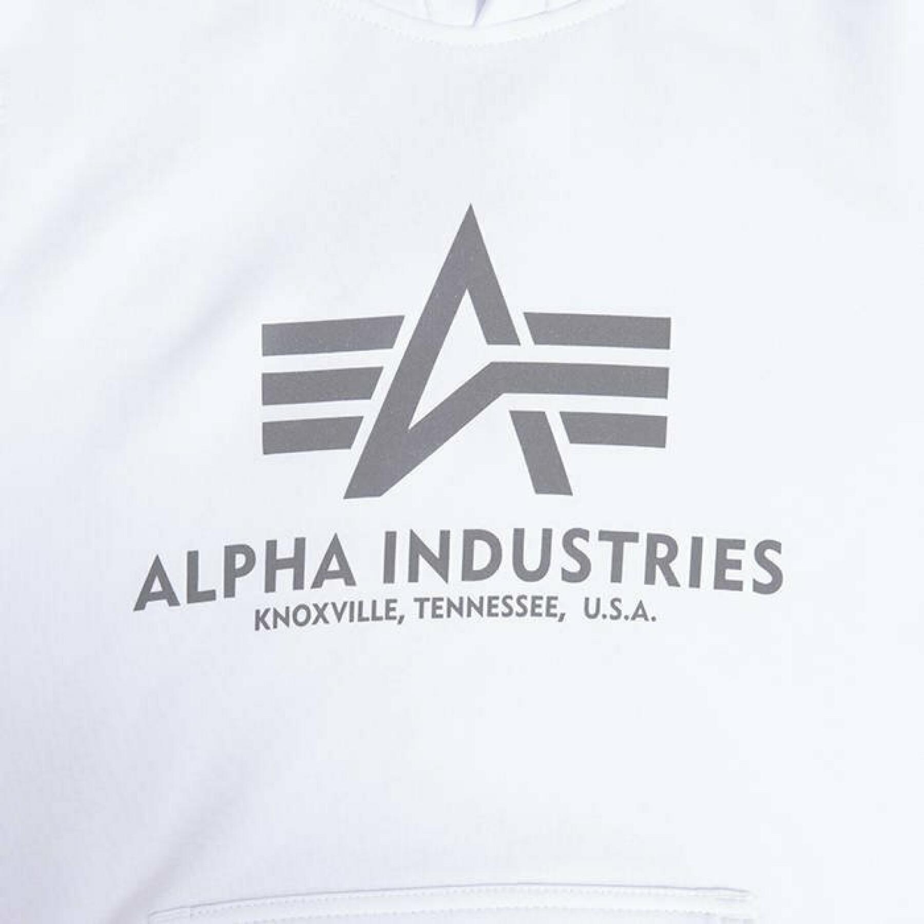 Sweat sudadera con capucha para niños Alpha Industries Basic Ref Print