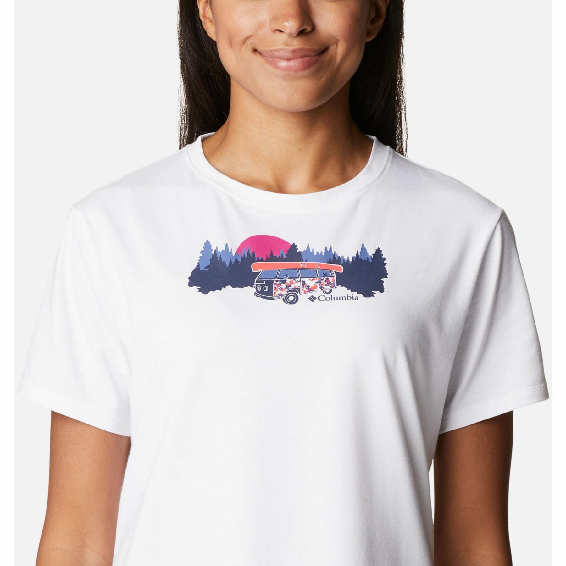 Camiseta de mujer Columbia Sun Trek Graphic Ii