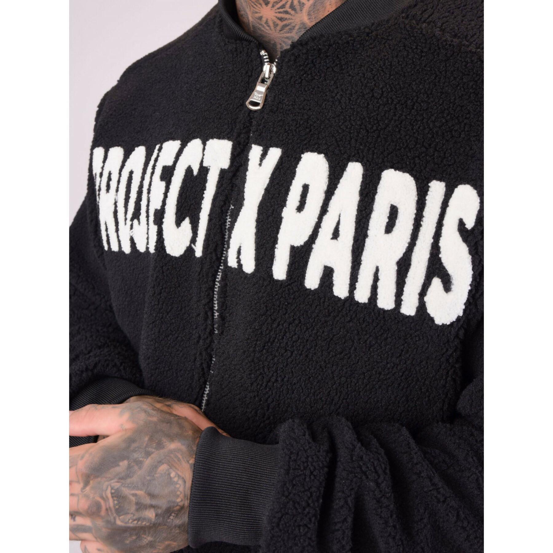 Chaqueta de peluche estilo "pilou pilou Project X Paris