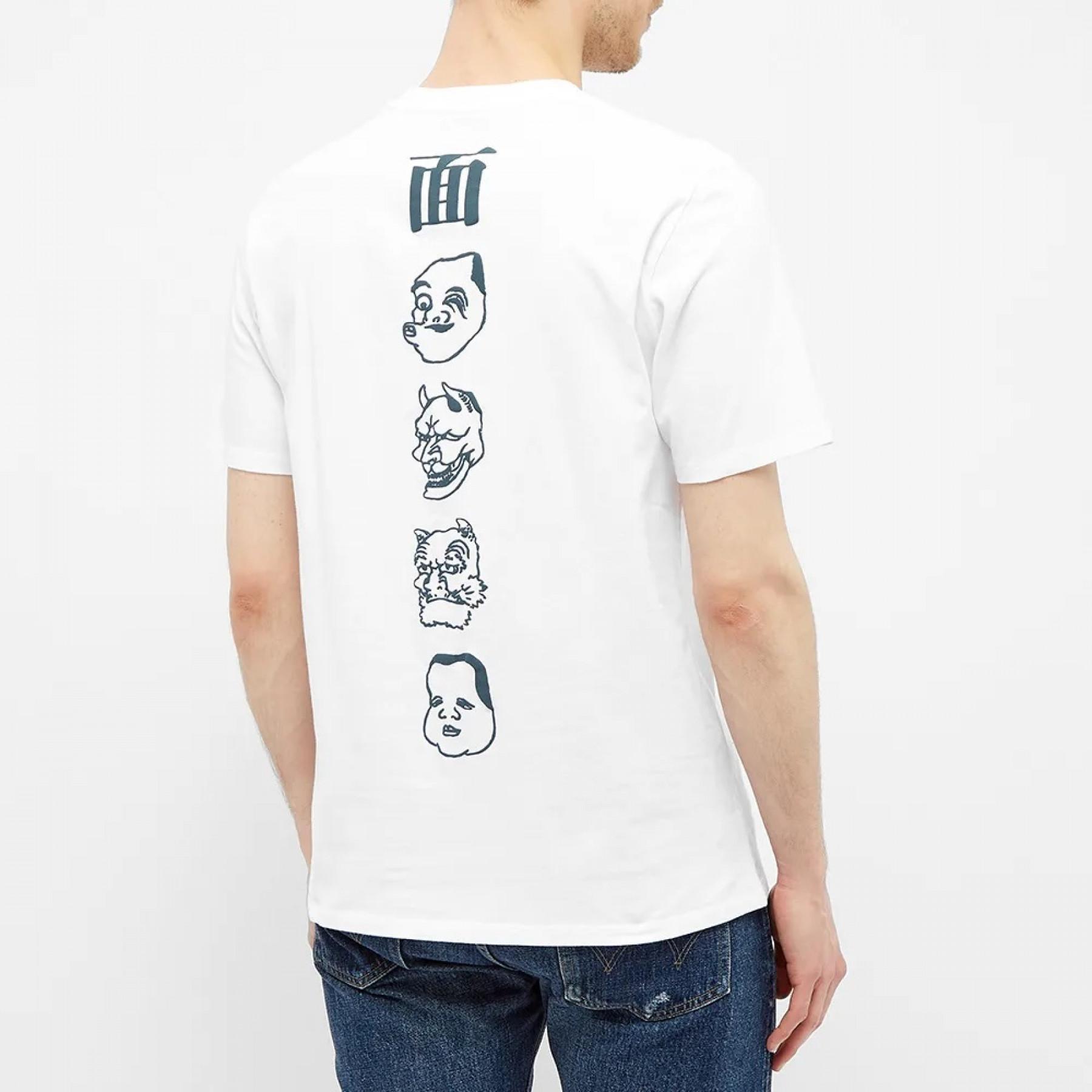 Camiseta Edwin Hokusai Noh Masks