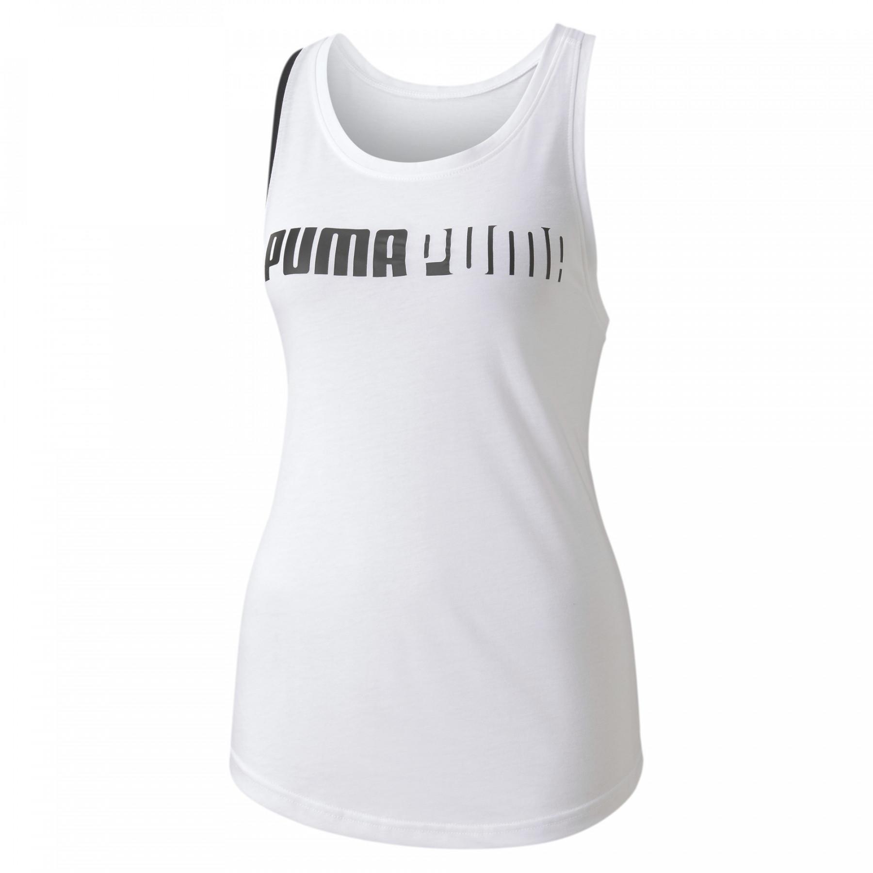Camiseta de tirantes para mujer Puma Train Logo Cross Back