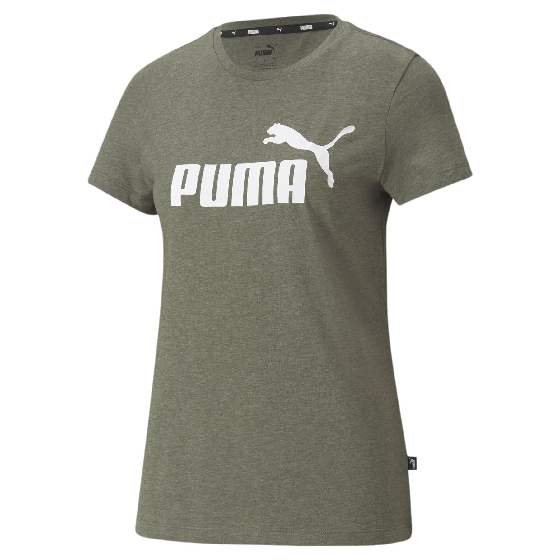 Camiseta de mujer Puma ESS Logo Heather