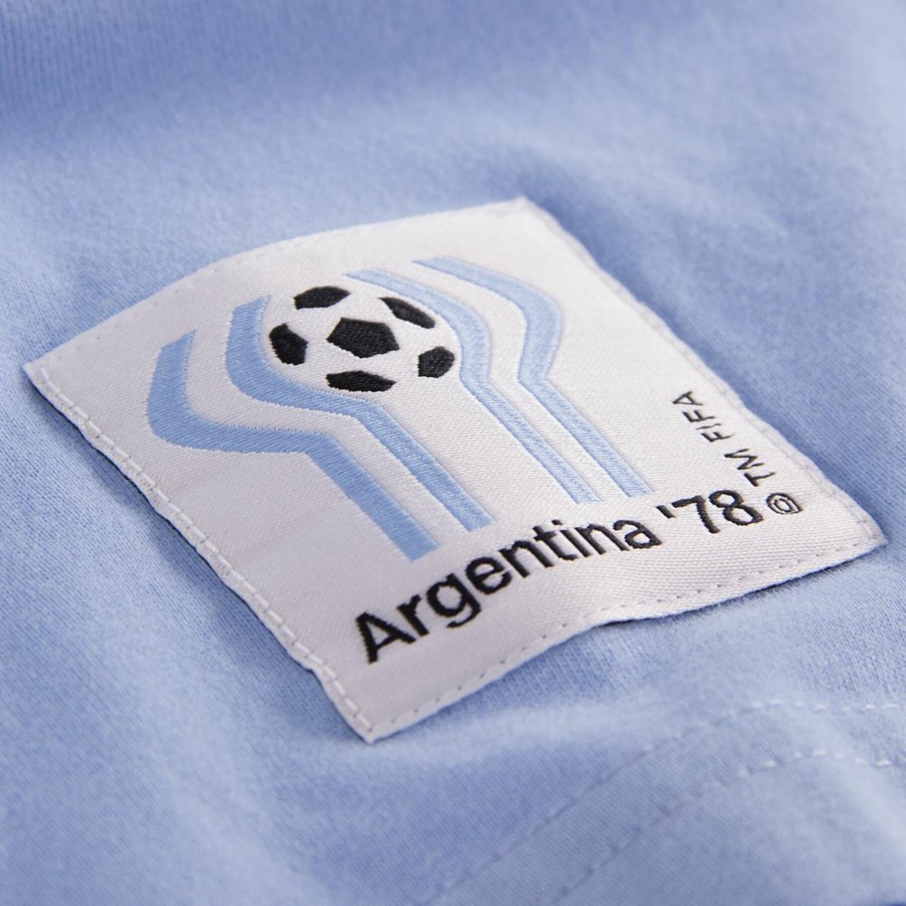 Camiseta Copa Football Argentine Mascot Coupe du monde 1978