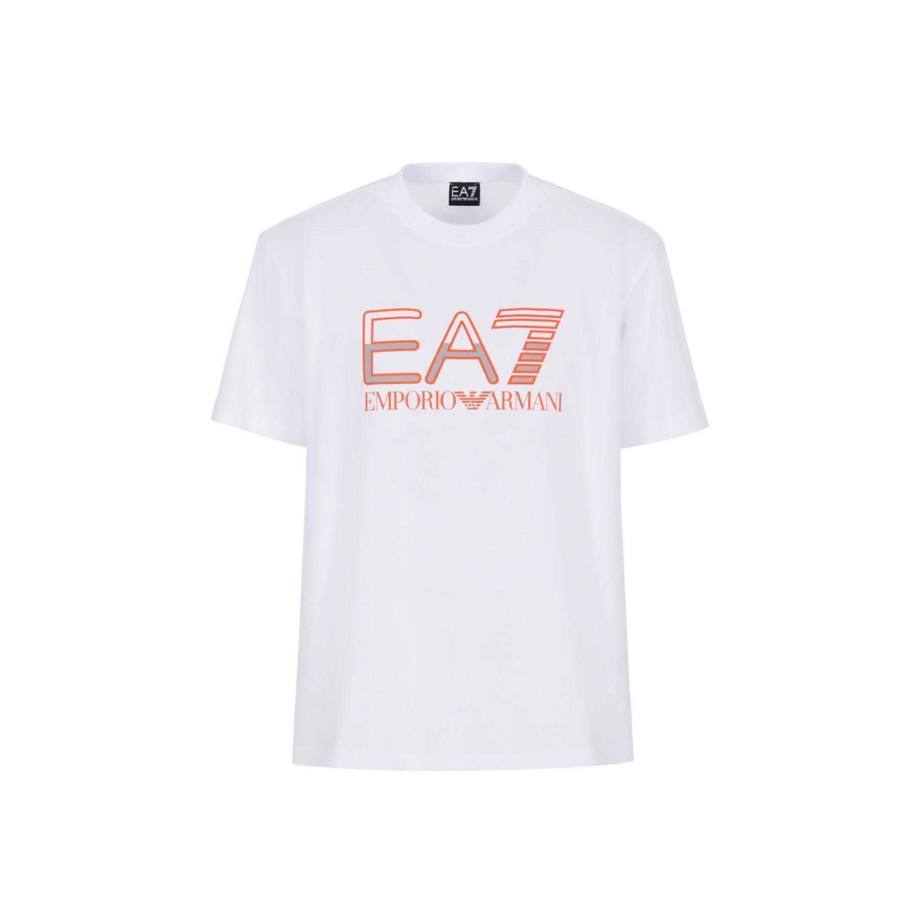 Camiseta EA7 Emporio Armani 6KPT26-PJAMZ blanco