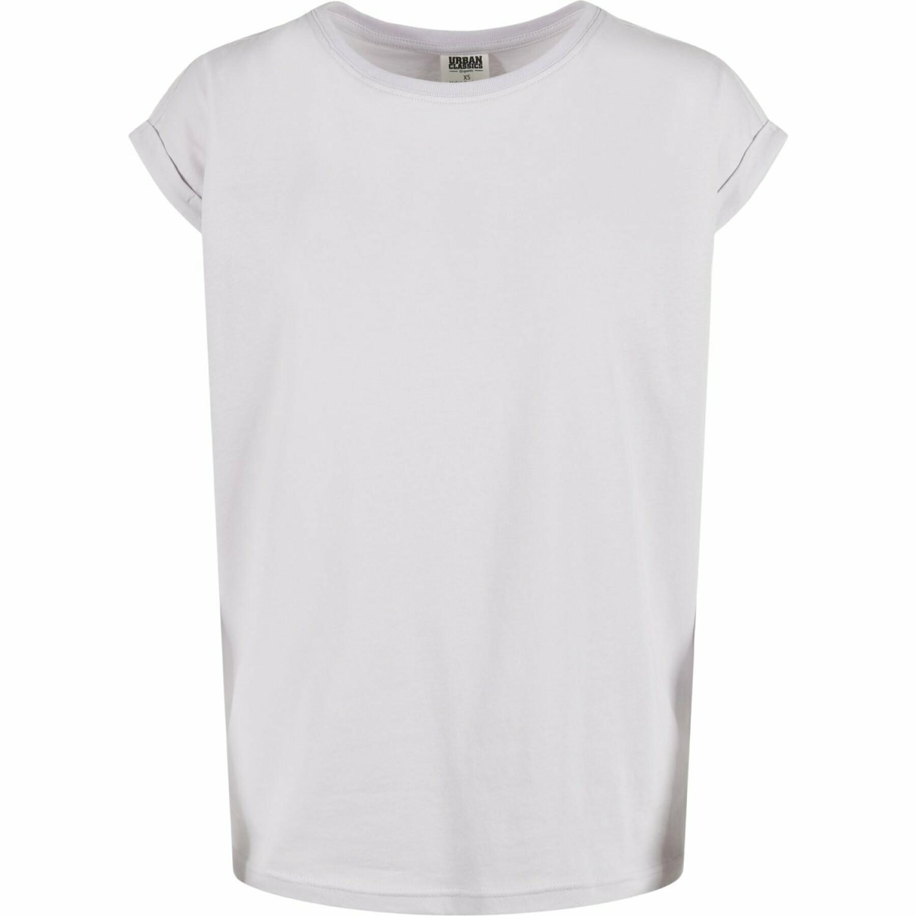 Camiseta de mujer Urban Classics organic extended shoulder-grandes tailles