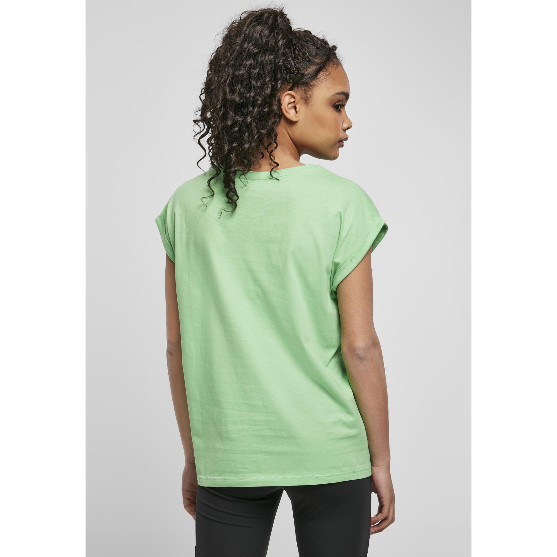 Camiseta mujer Urban Classics extended shoulder-tamaños grandes