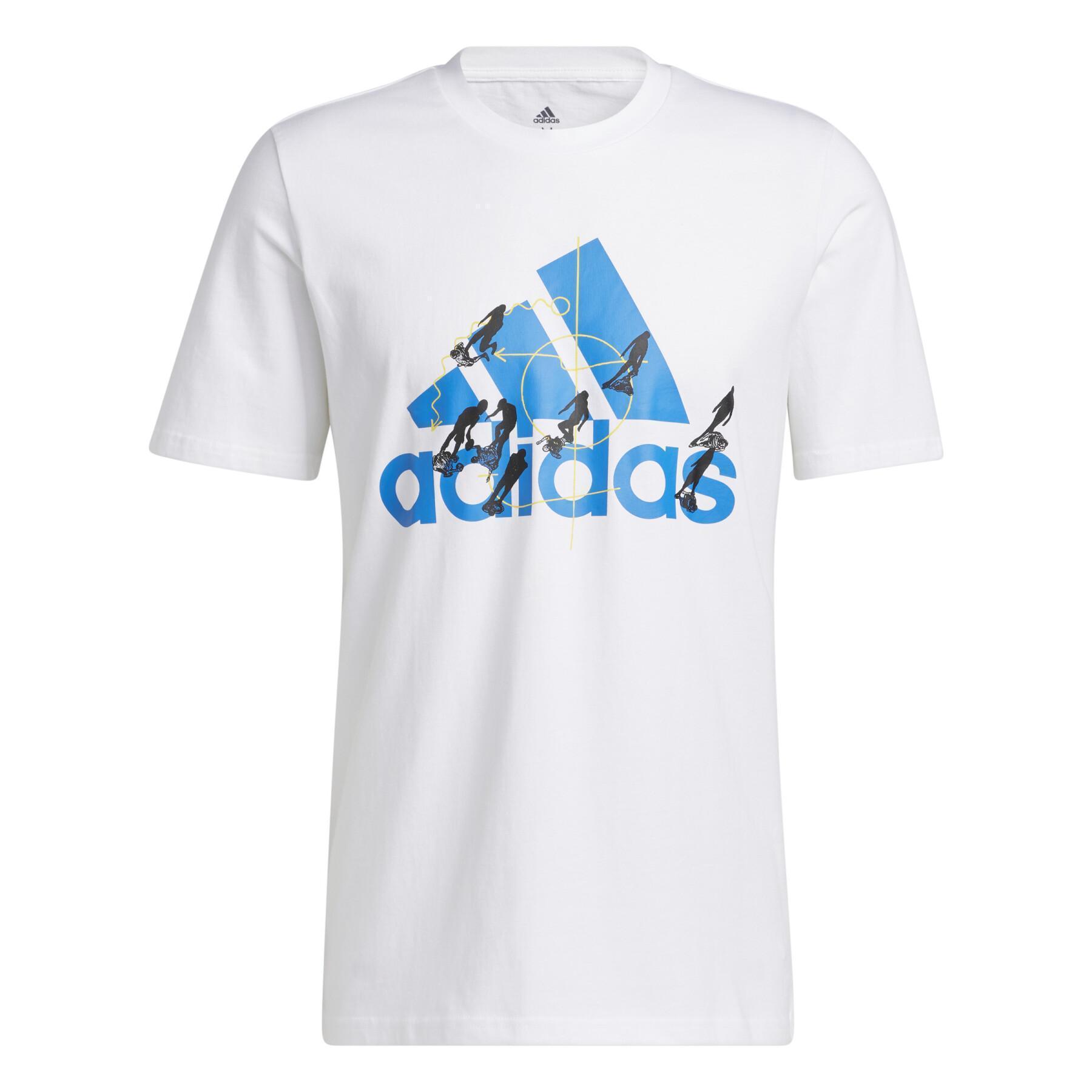 Camiseta adidas Originals Motion Badge of Sport Graphic