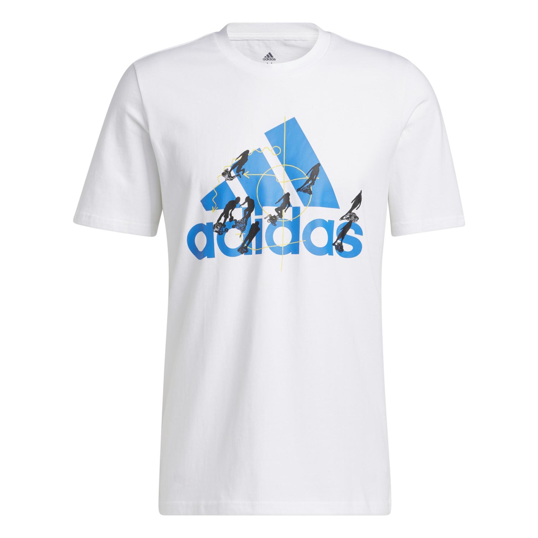Camiseta adidas Originals Motion Badge of Sport Graphic