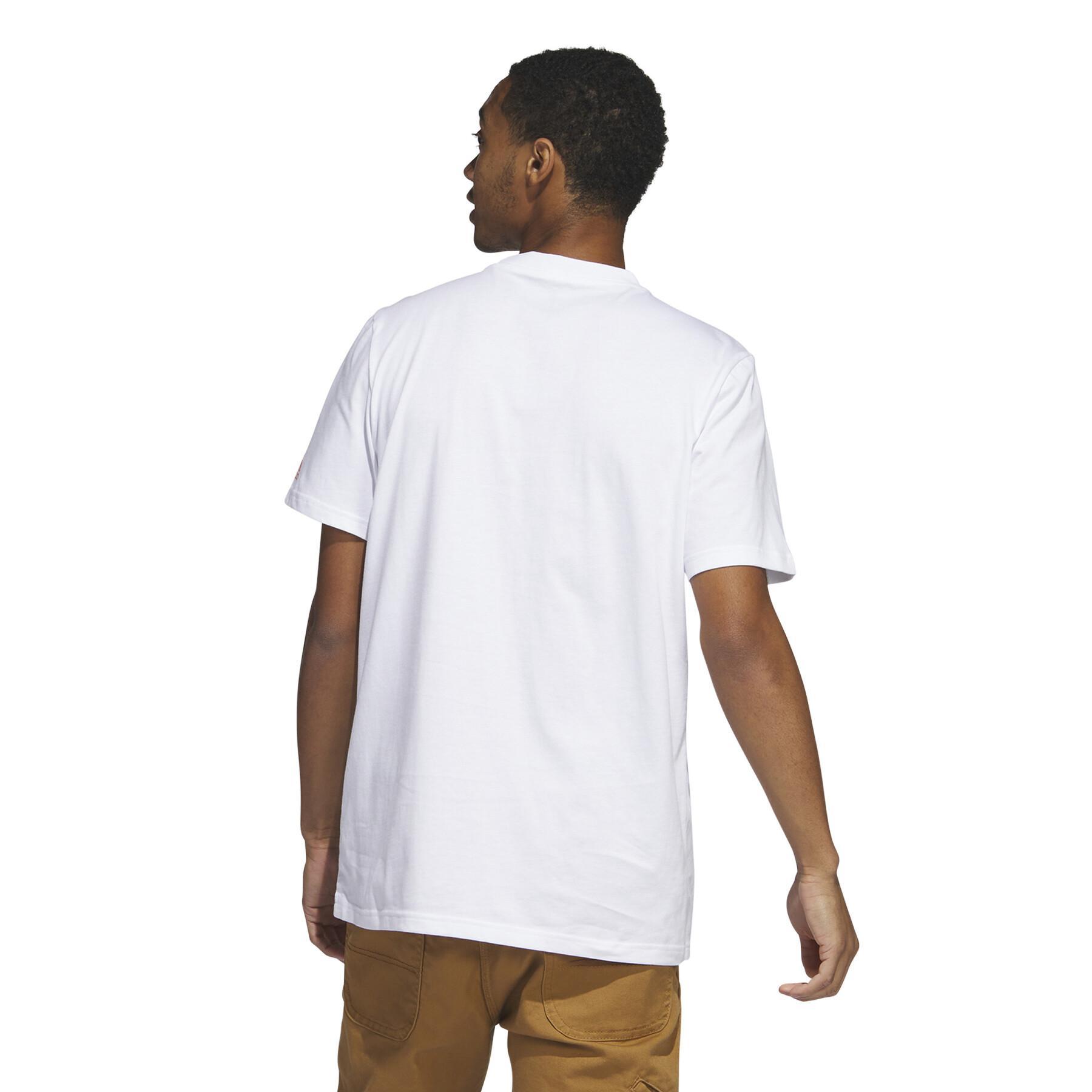 Camiseta adidas Linear Beach-Bit Graphic