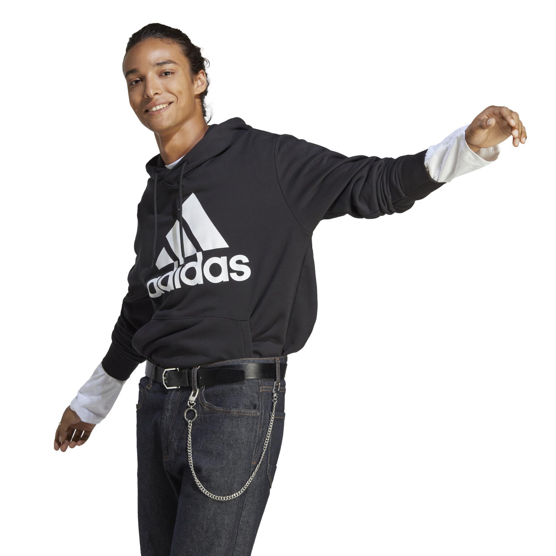 Sudadera con capucha adidas Essentials French Terry Big Logo