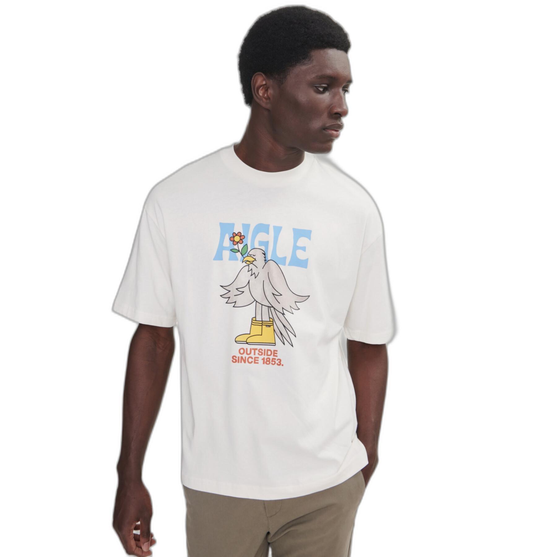 T-camiseta mangas corta algodón Aigle  