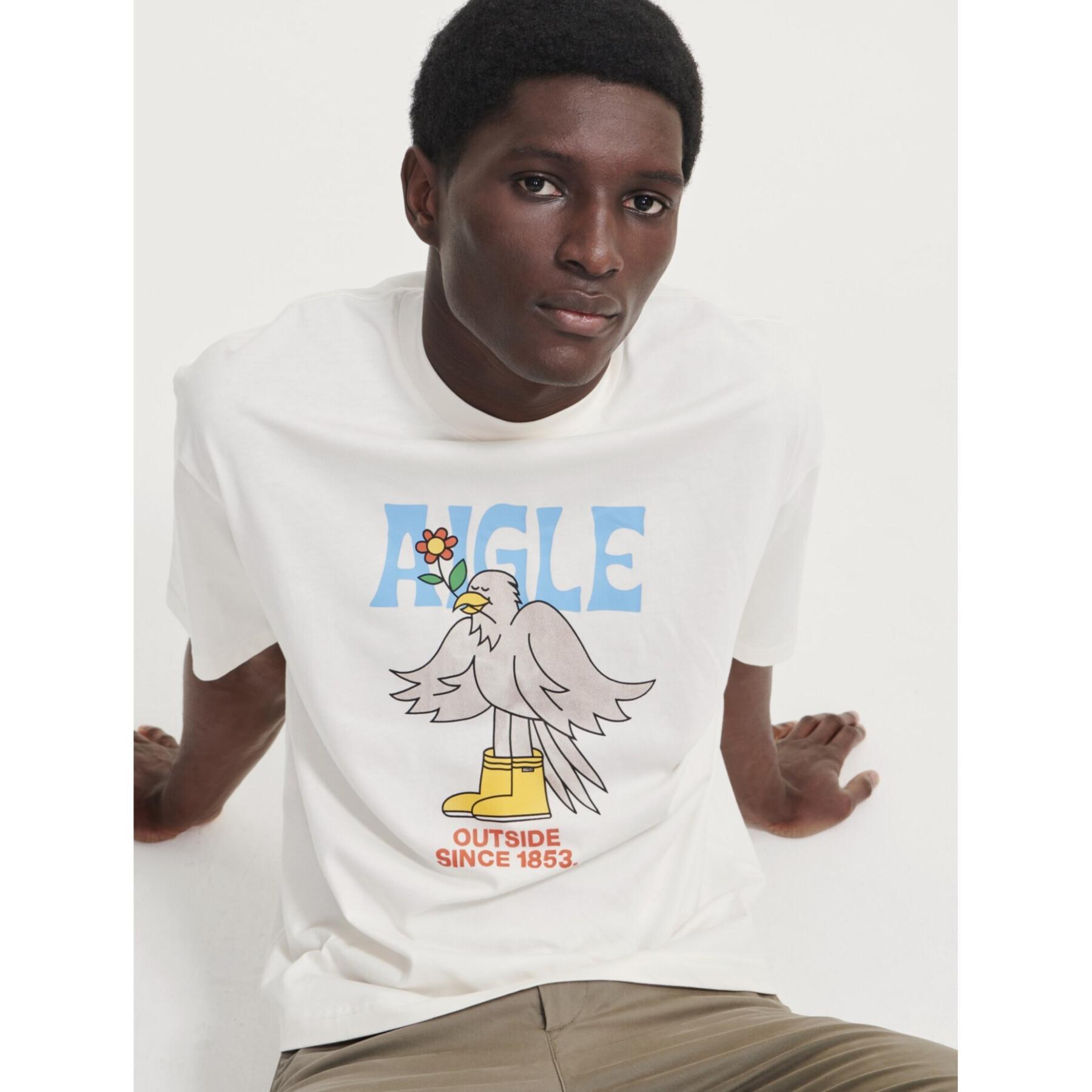 T-camiseta mangas corta algodón Aigle  