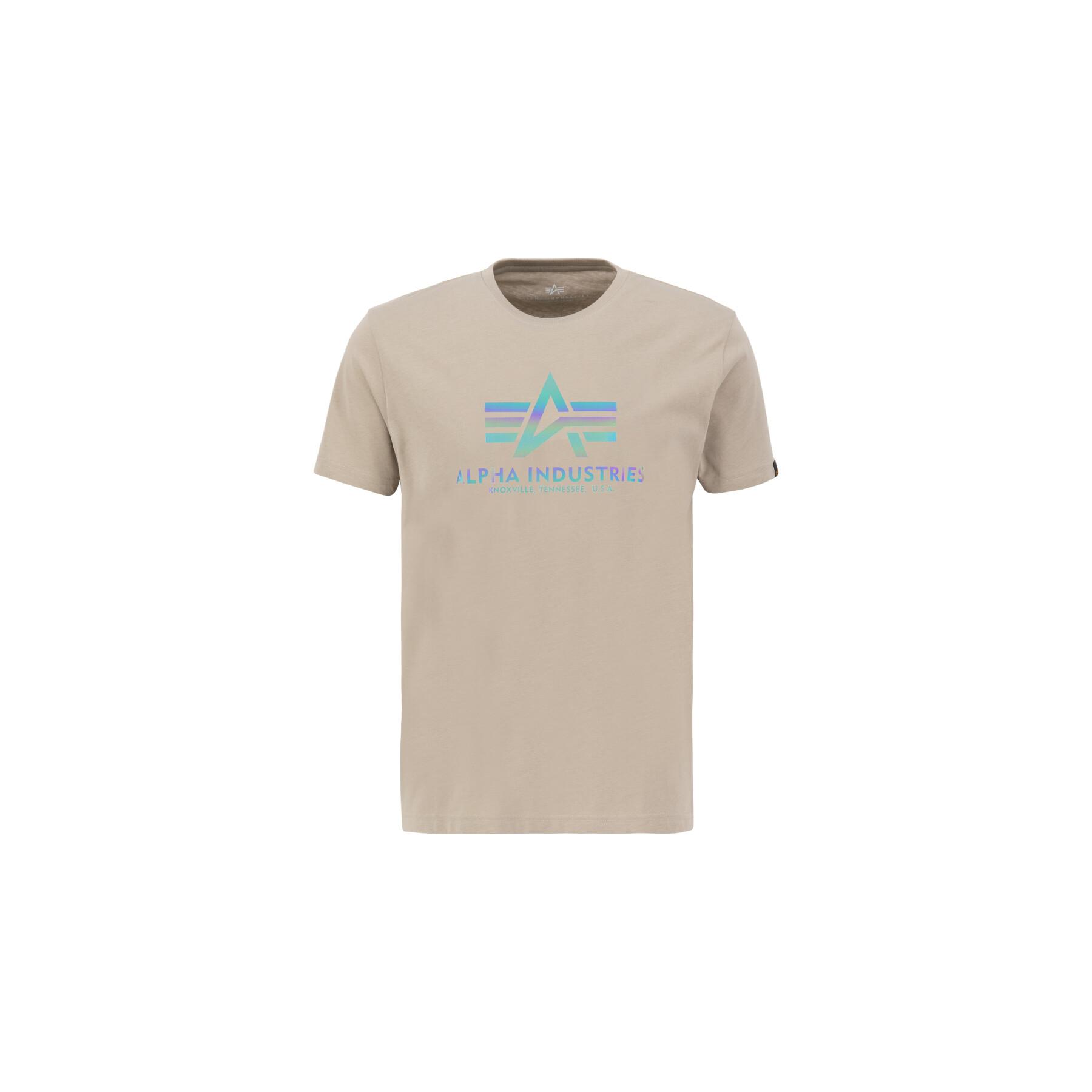 Camiseta Alpha Industries Basic Rainbow Ref.