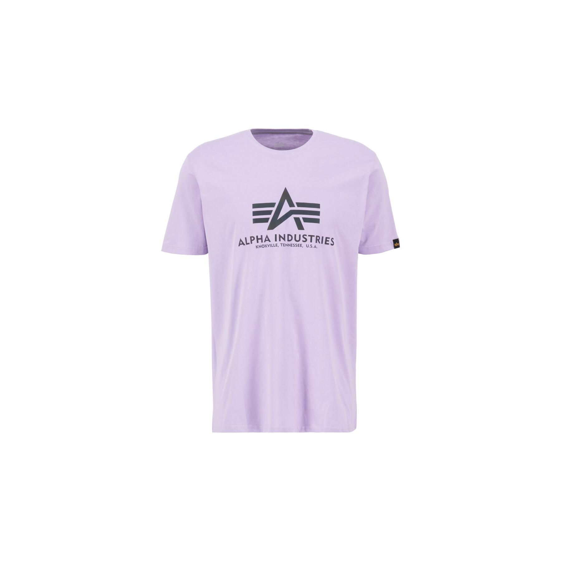 Camiseta arco iris reflectante Alpha Industries Basic