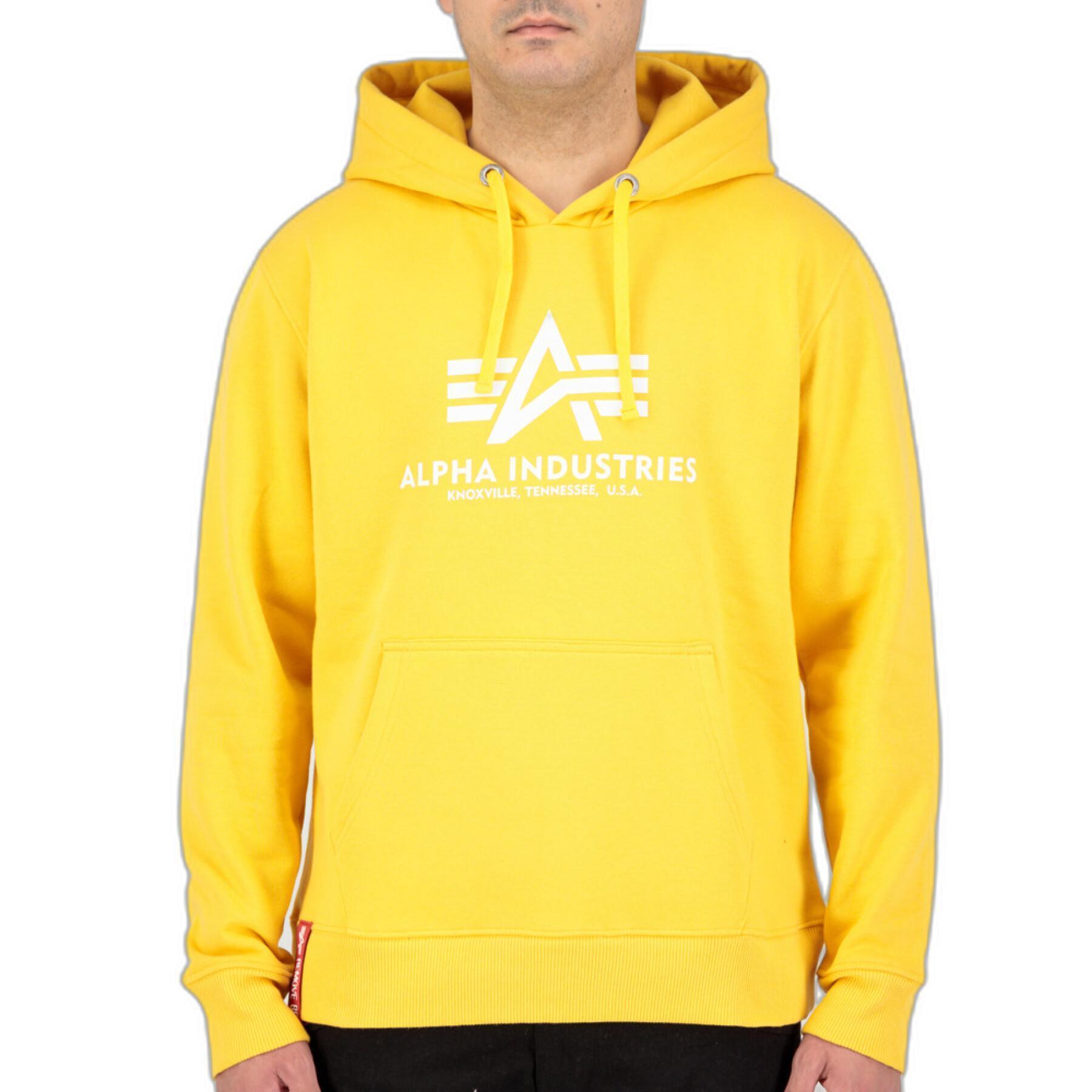 Sweatshirt con capucha Alpha Industries Basic