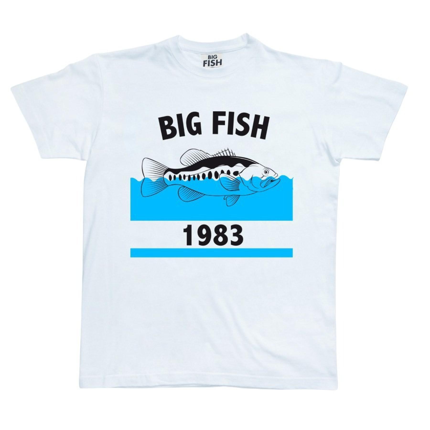 Camiseta Big Fish Bass Azul