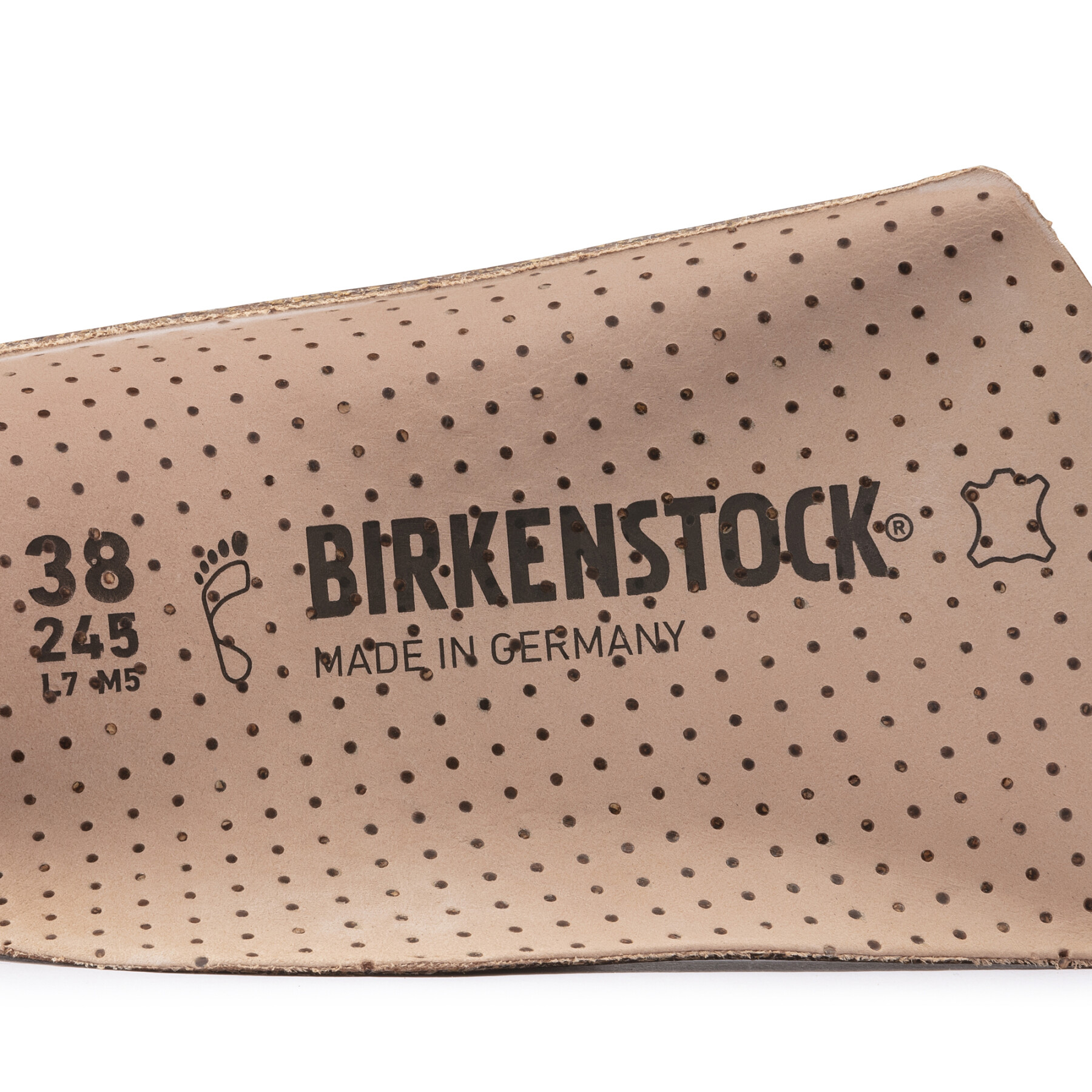 Suelas estrechas Birkenstock Birko Balance Natural Leather