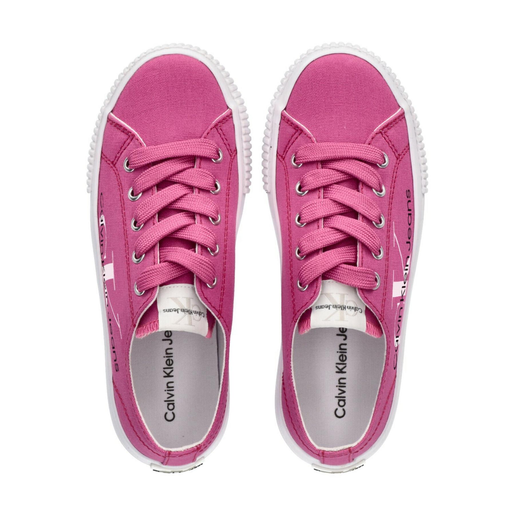 Zapatillas bajas con cordones para niñas Calvin Klein