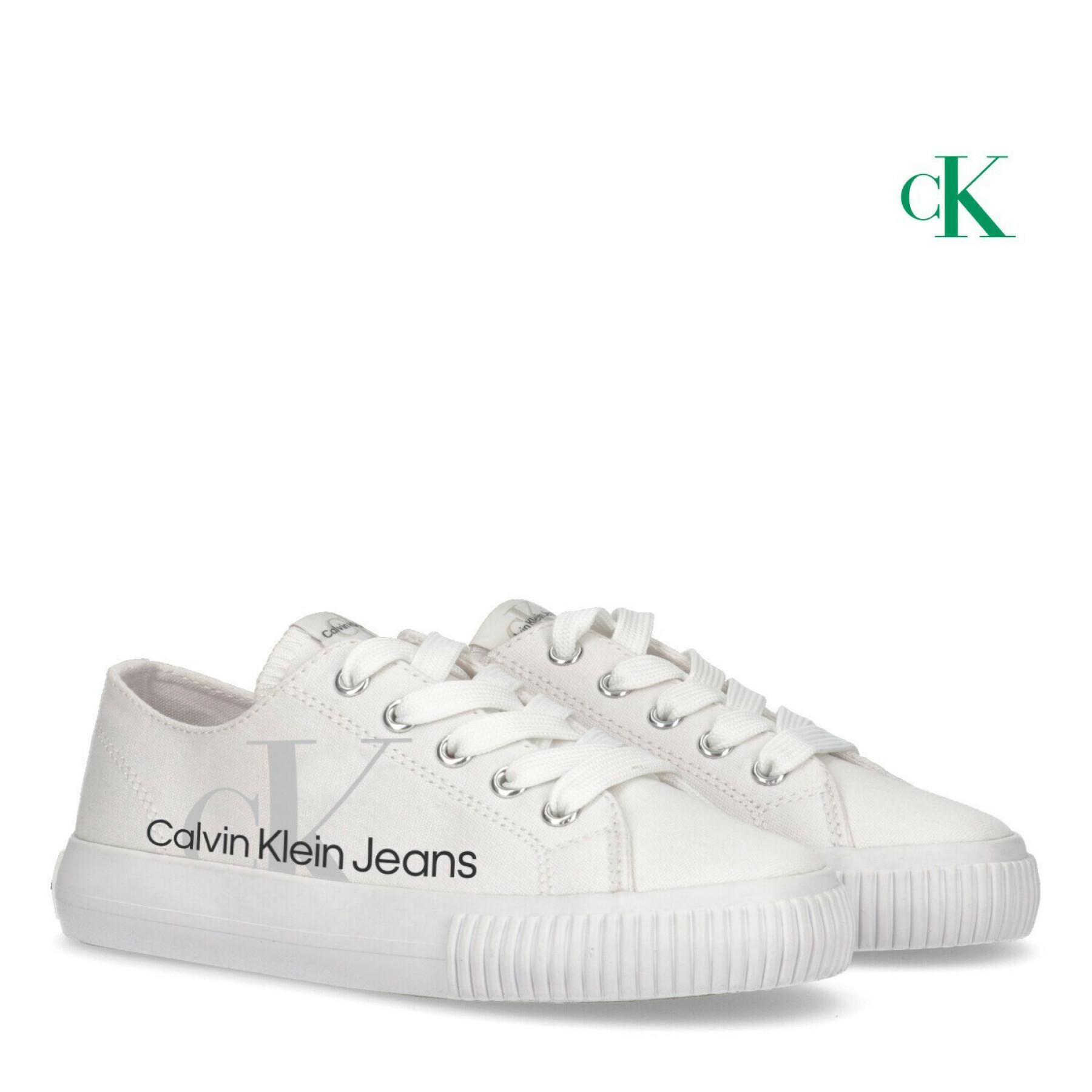 Zapatillas bajas con cordones para niños Calvin Klein
