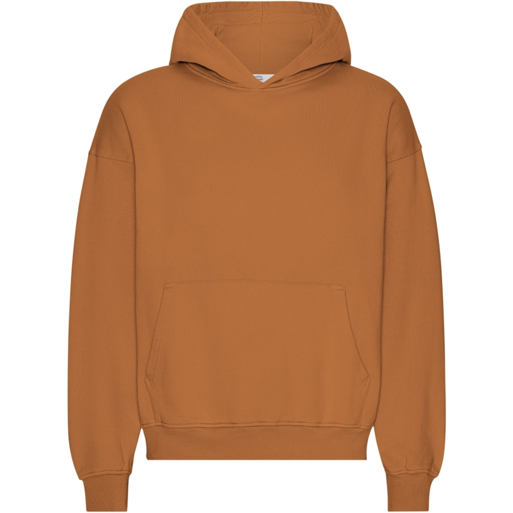 Sudadera oversize con capucha Colorful Standard Organic Ginger Brown
