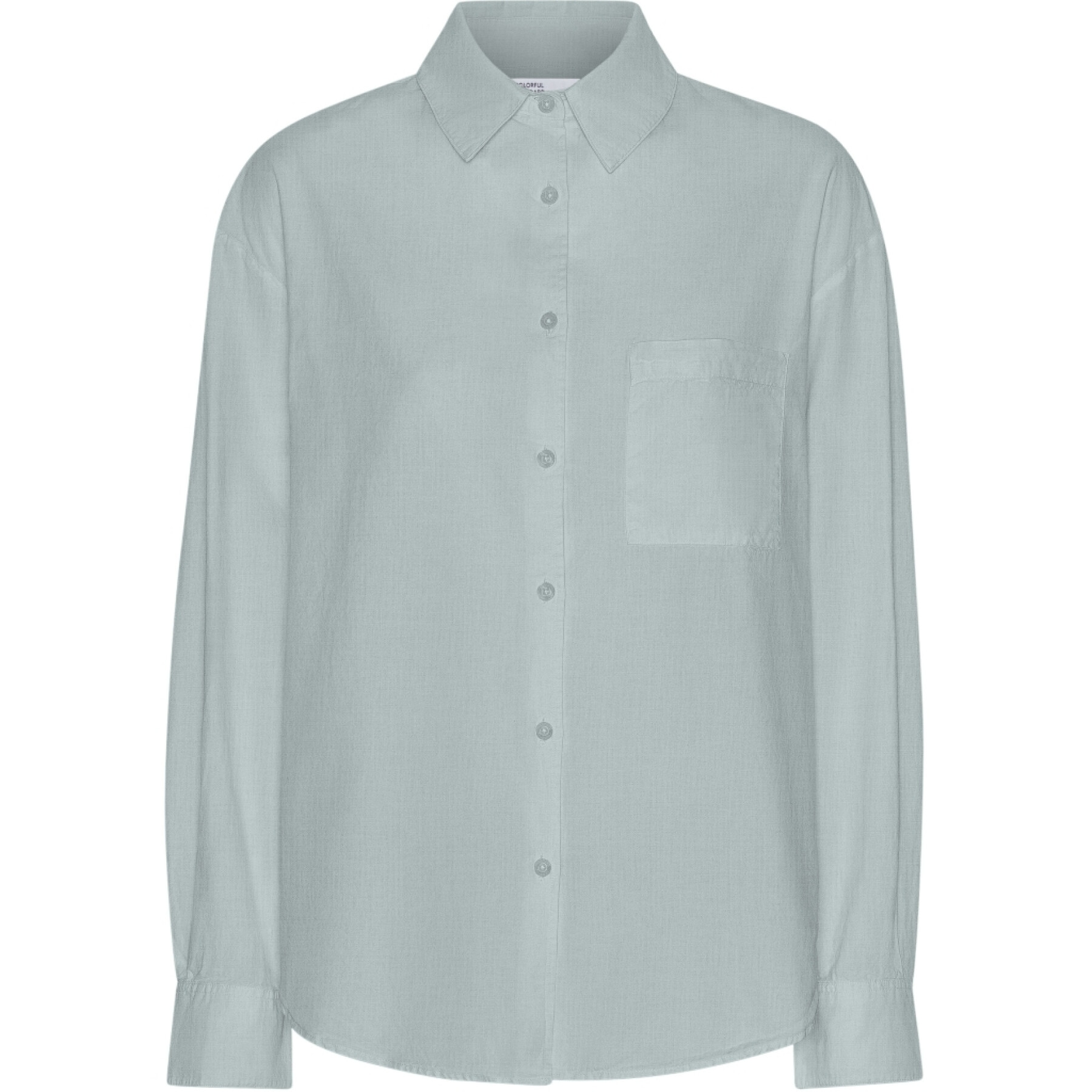Camisa oversize Colorful Standard Organic Cloudy Grey