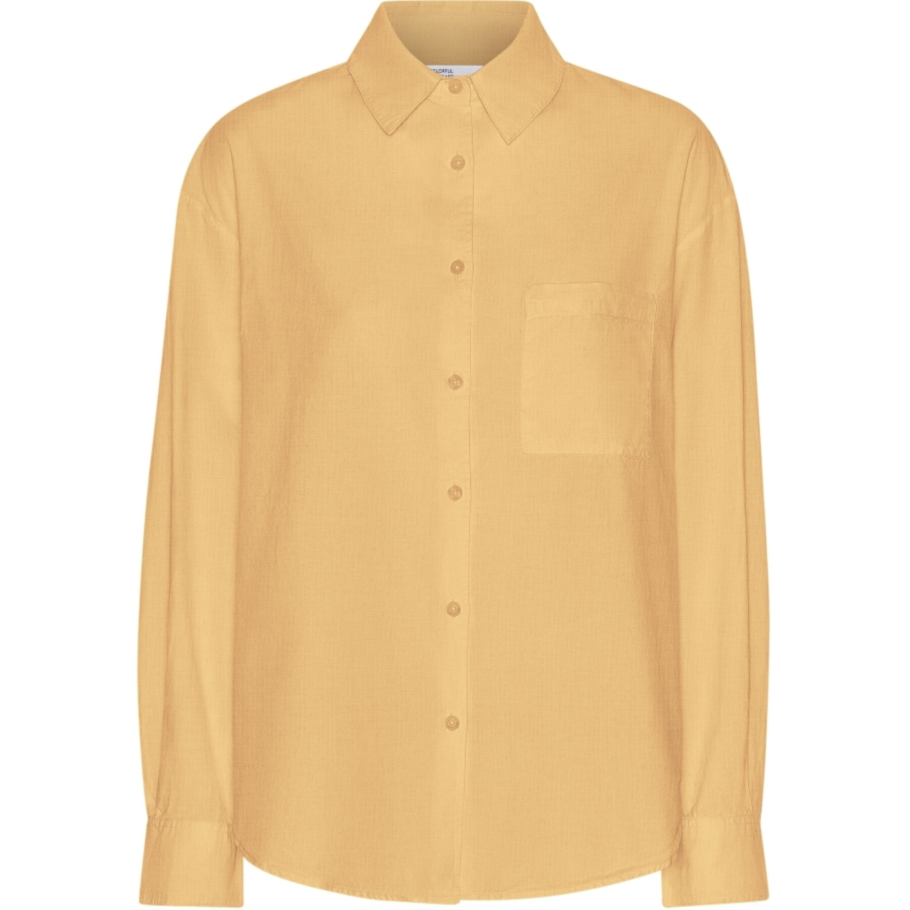 Camisa oversize Colorful Standard Organic Sandstone Orange