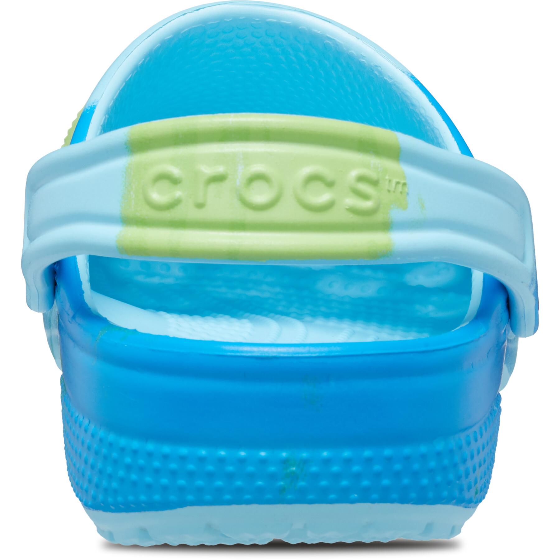 Zuecos para bebés Crocs Classic Ombre