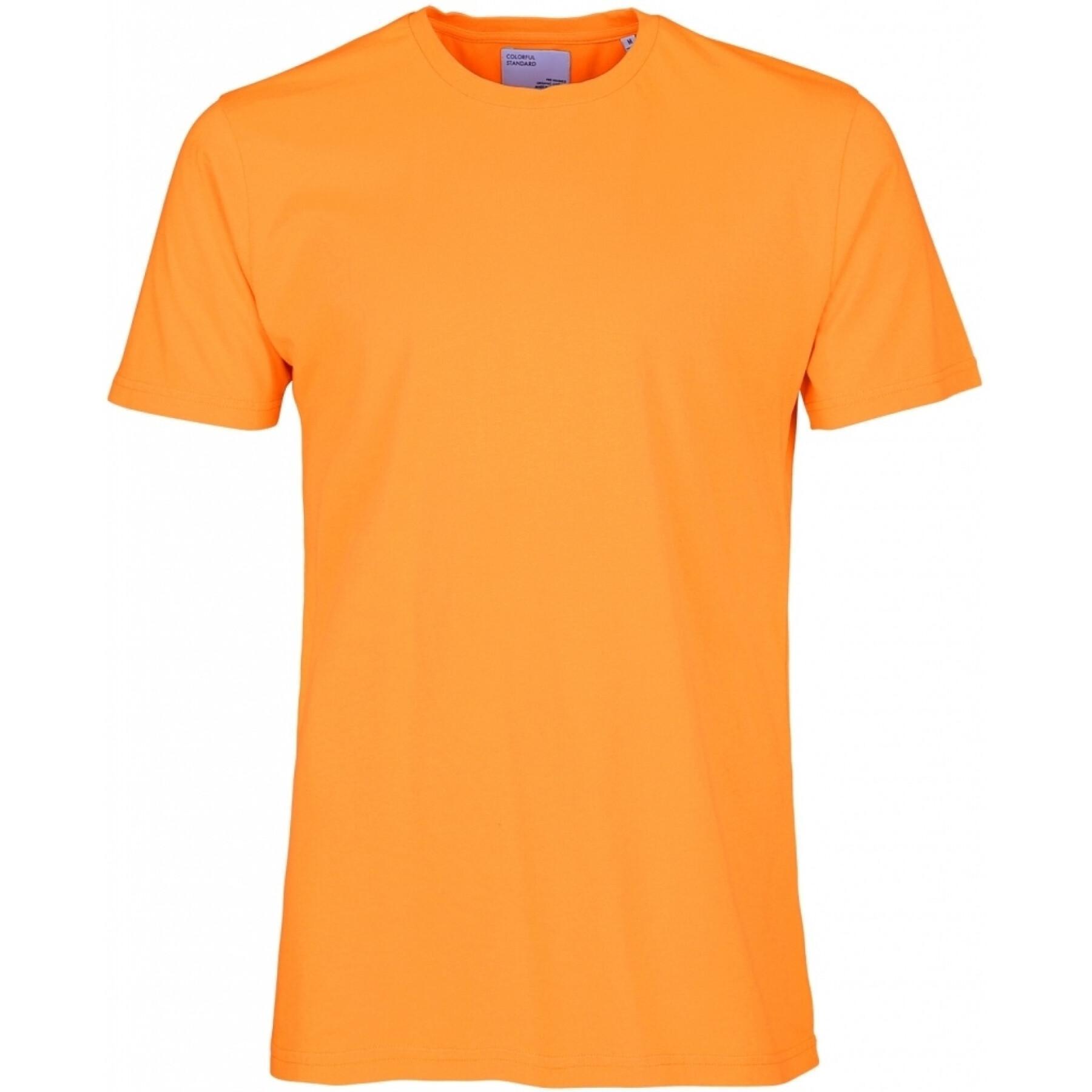 Camiseta Colorful Standard Classic Organic sunny orange