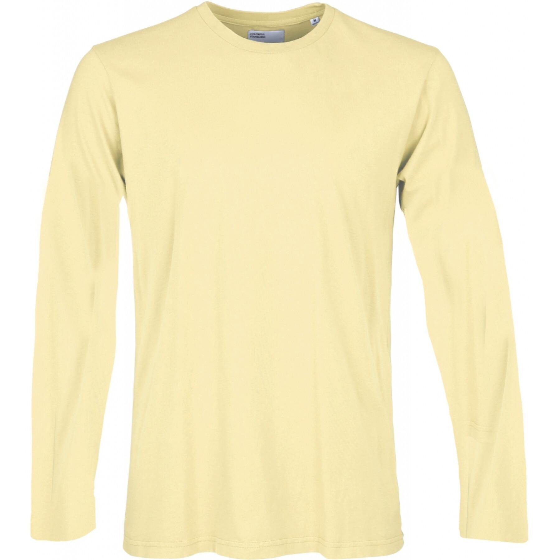 Camiseta de manga larga Colorful Standard Classic Organic soft yellow
