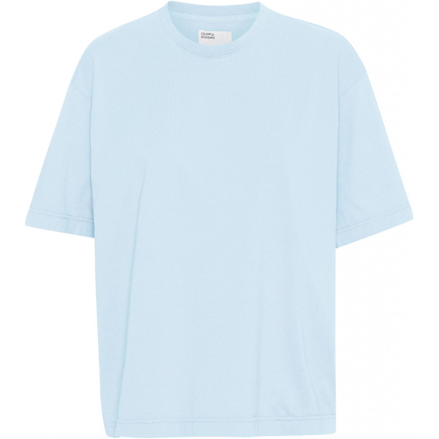 Camiseta de mujer Colorful Standard Organic oversized polar blue