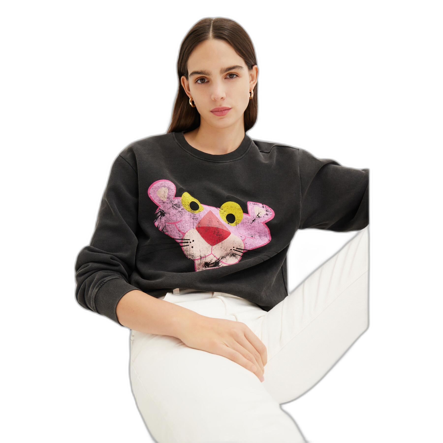 Sweatshirt mujer Desigual Pink Panther