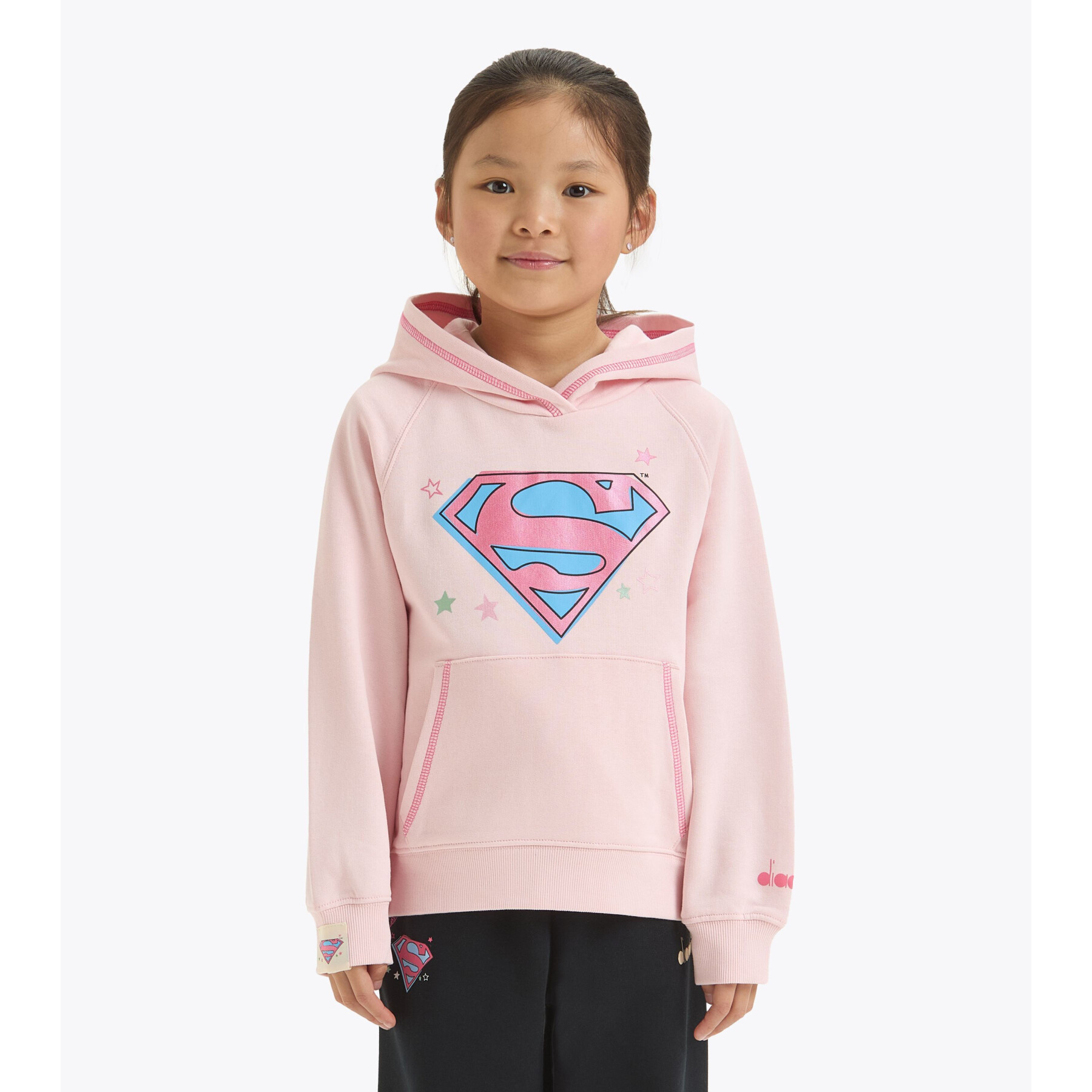 Sudadera con capucha infantil Diadora Superheroes