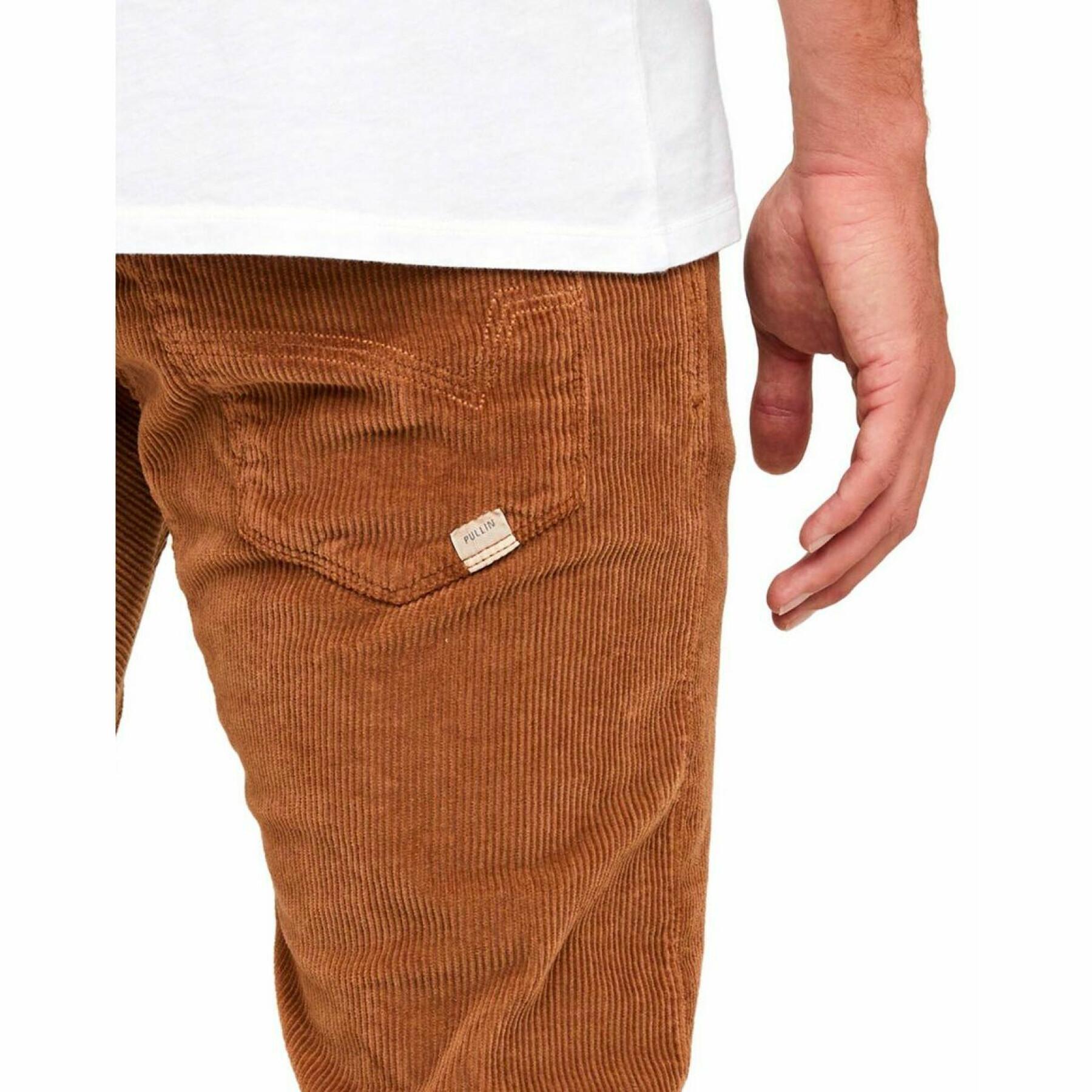 Pantalones clásicos de terciopelo Pull-in dening kukas