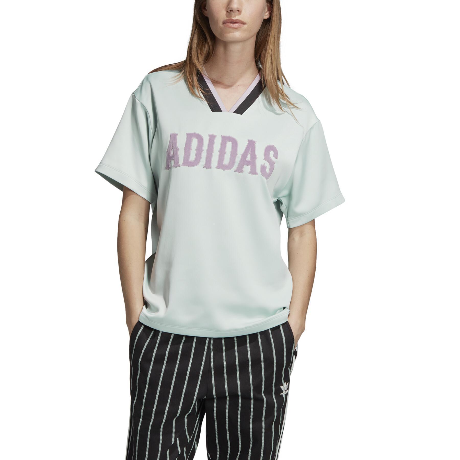 Camiseta de mujer adidas Boyfriend Baseball