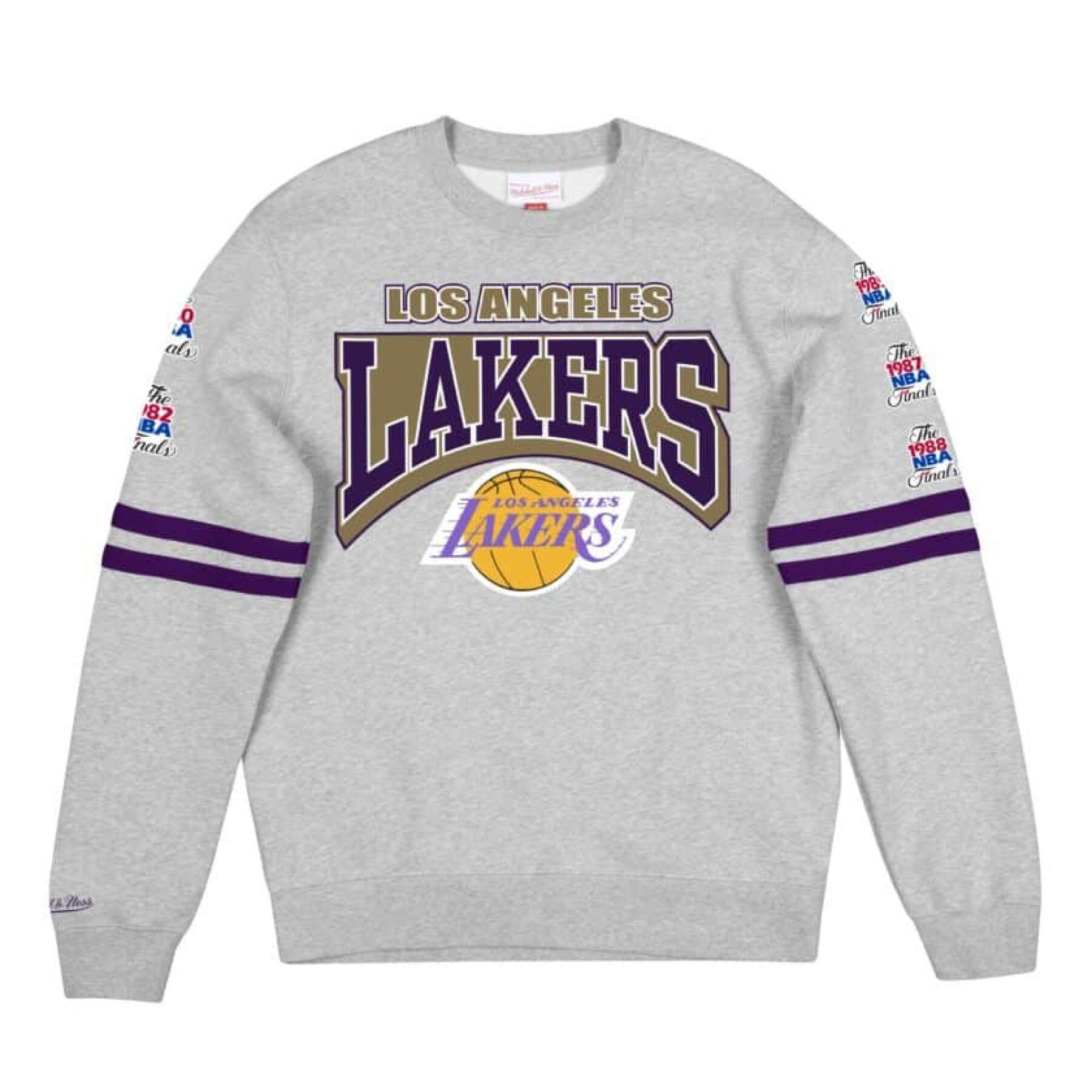 Camisa dulce Los Angeles Lakers Fleece Crew