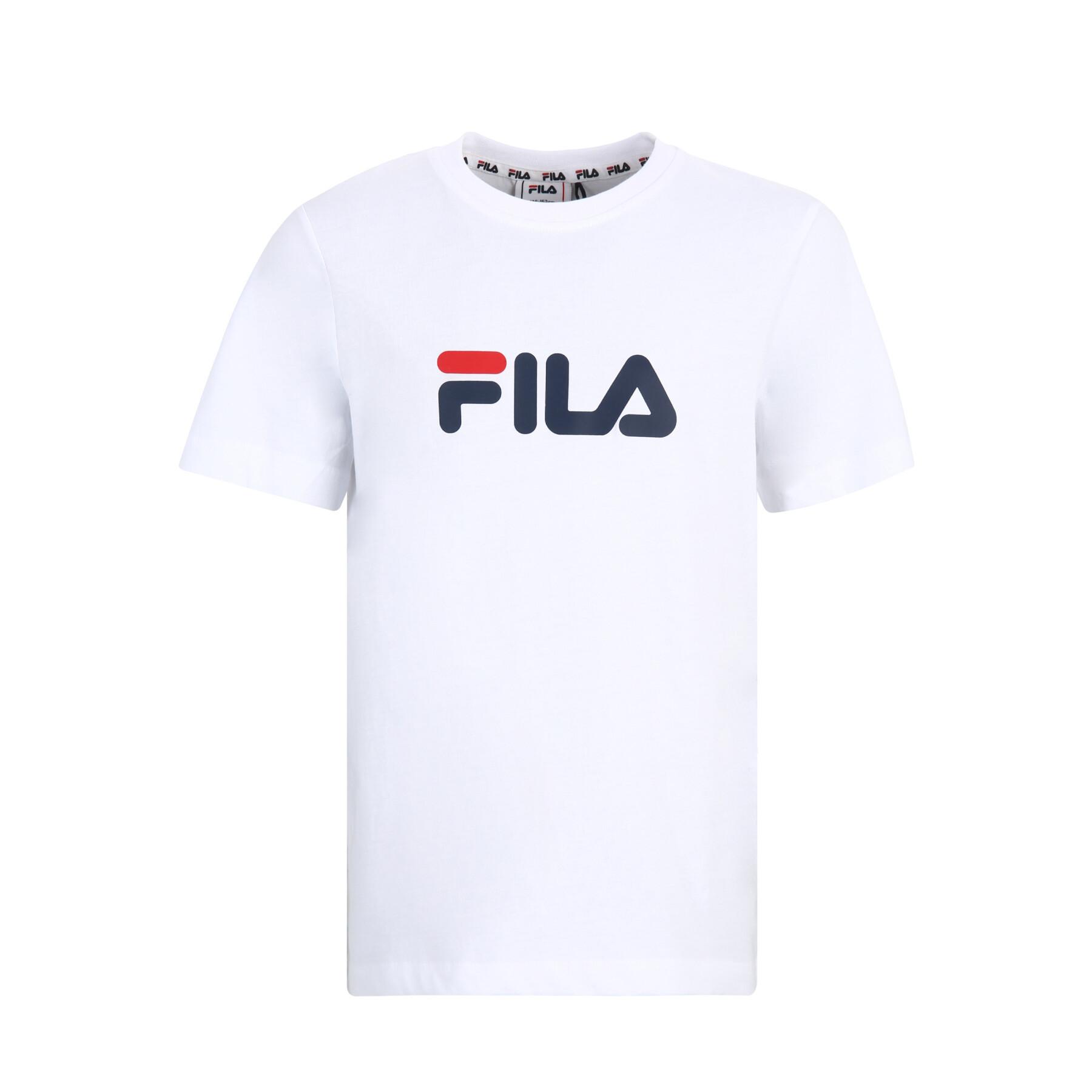 Camiseta clásica con logotipo para niños Fila Solberg